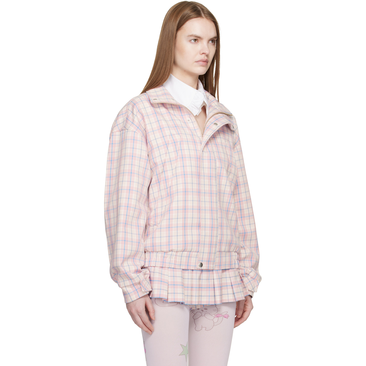  Sandy Liang Pink Papas Jacket 