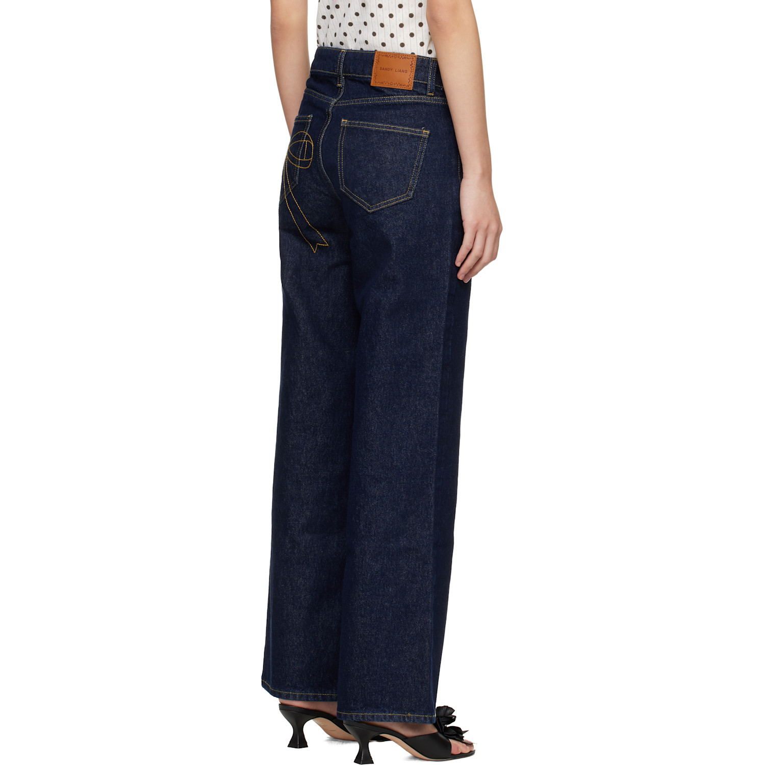  Sandy Liang Blue Taro Jeans 