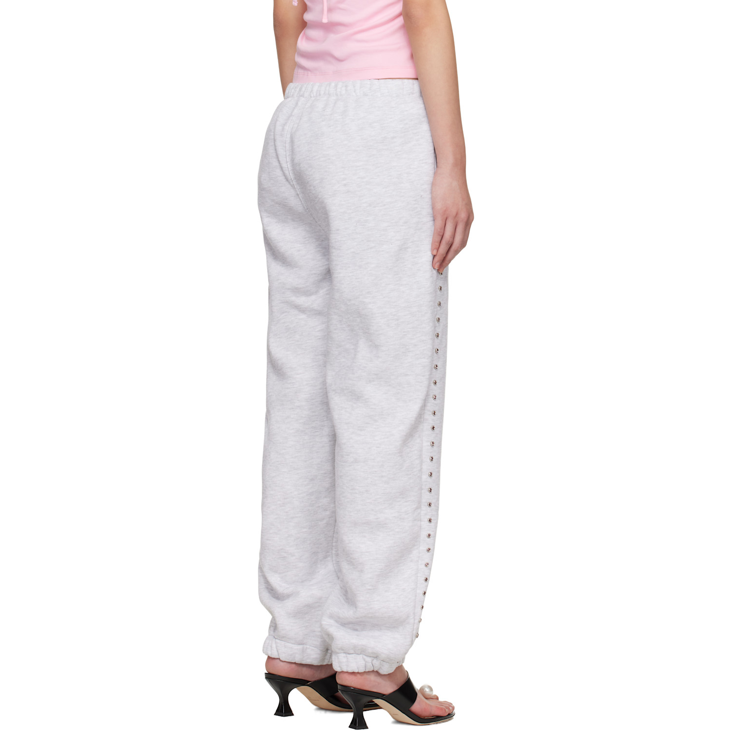  Sandy Liang Gray Lucius Sweatpants 