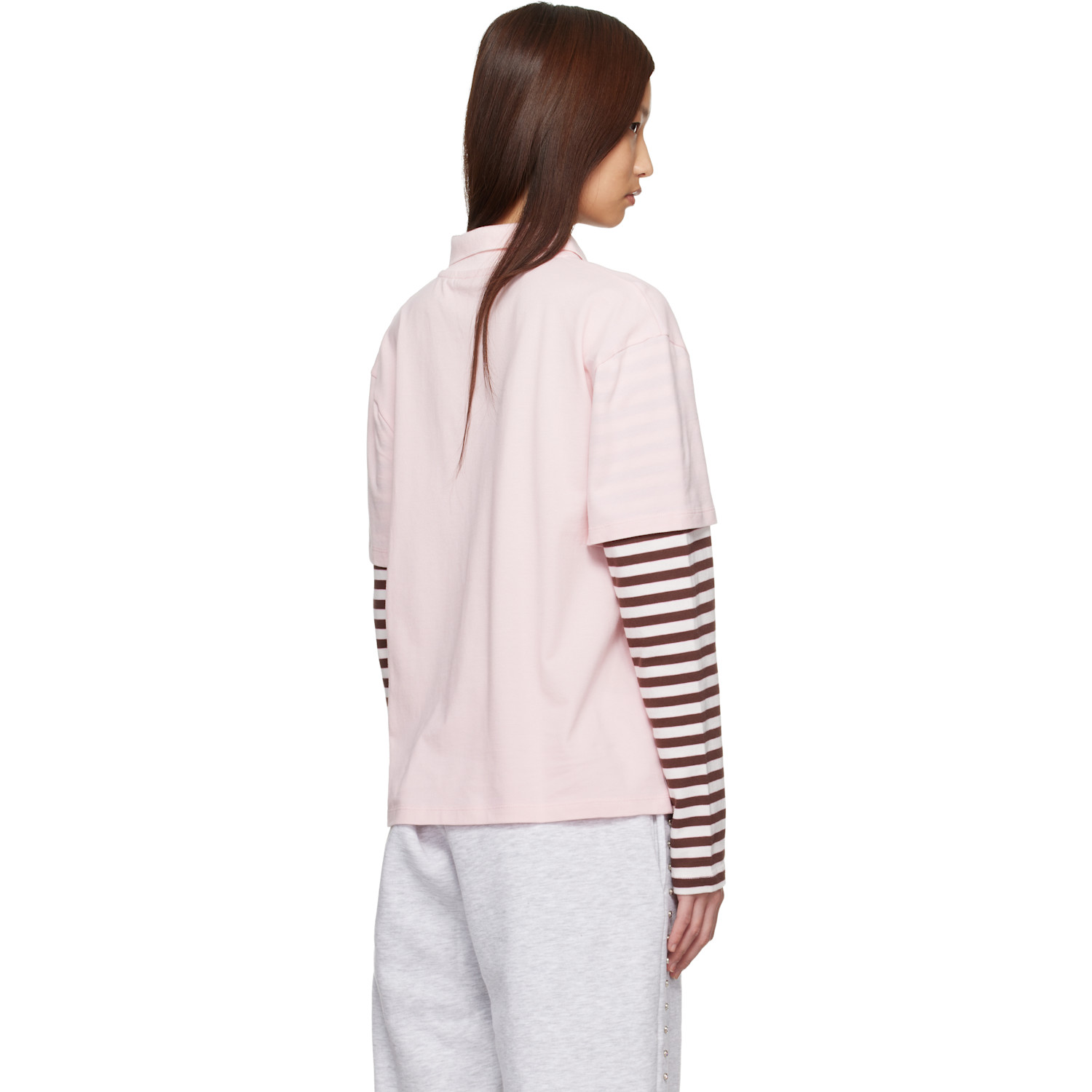  Sandy Liang Pink Dew Polo 