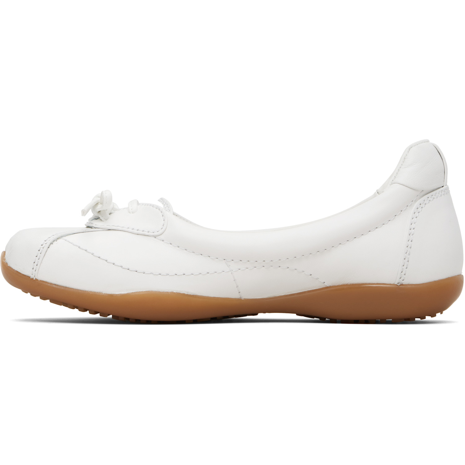  Sandy Liang White Ballerina Sneakers 