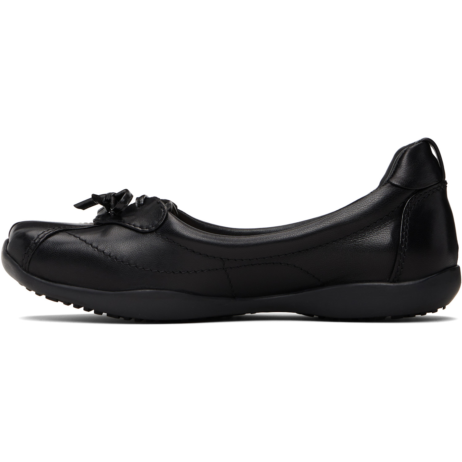  Sandy Liang Black Ballerina Sneakers 