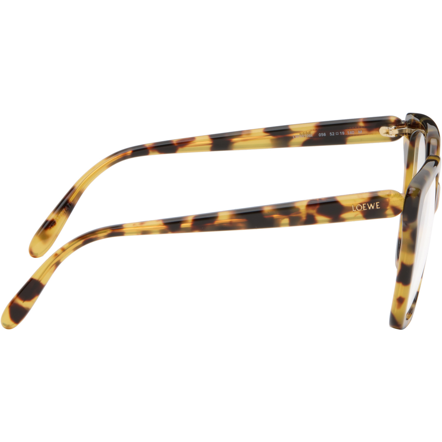  Loewe Yellow & Black Slim Glasses 