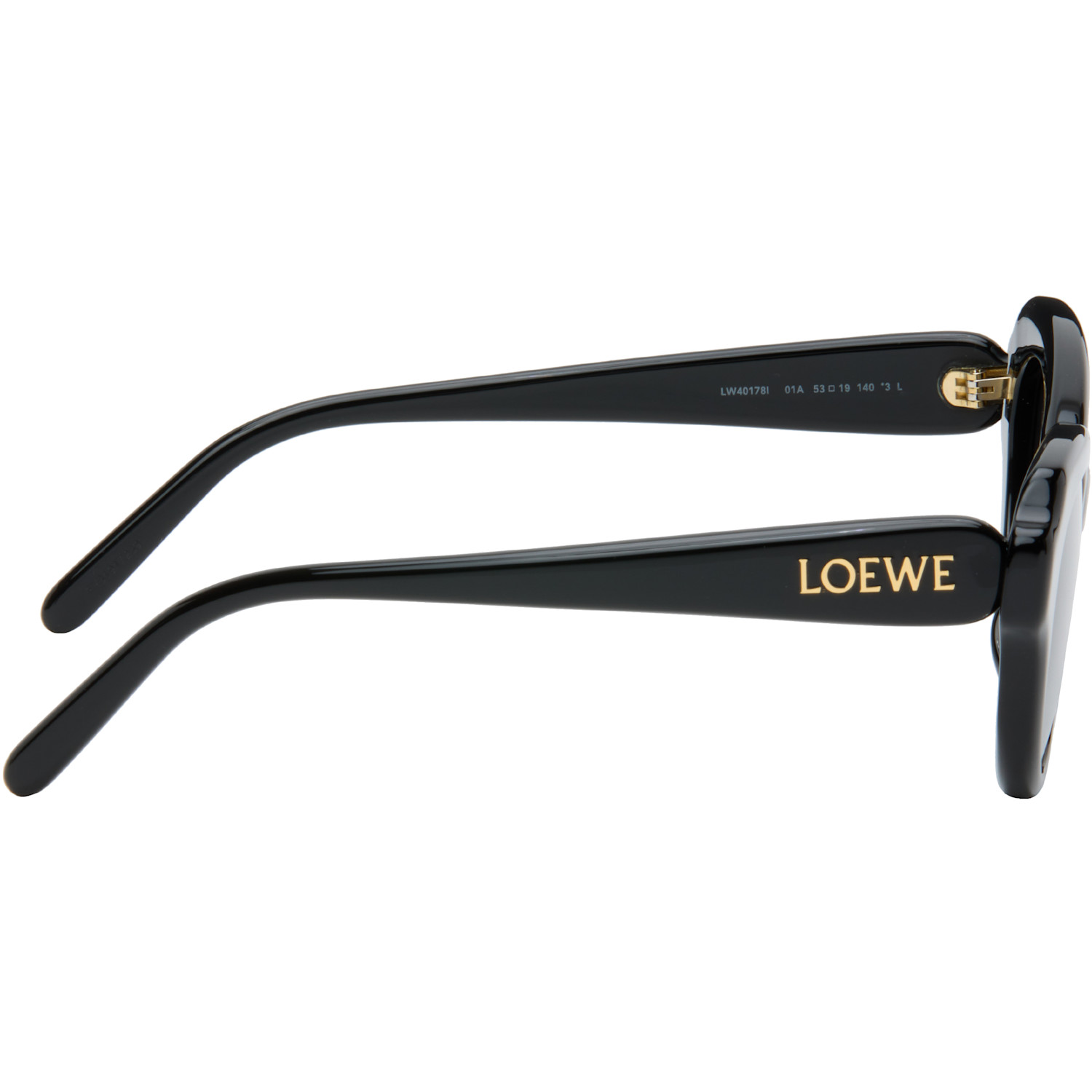  Loewe Black Swan Slim Sunglasses 