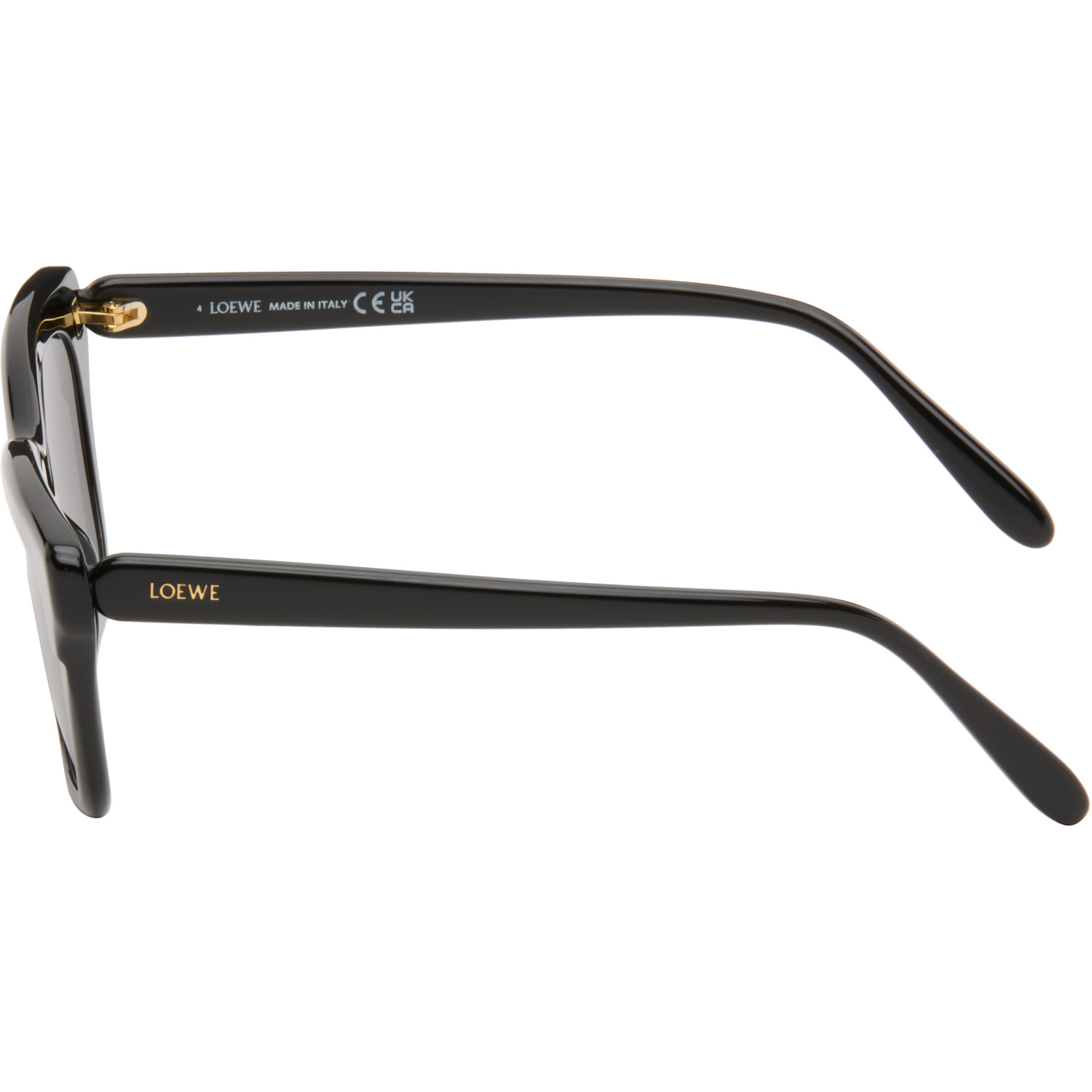  Loewe Black Slim Sunglasses 