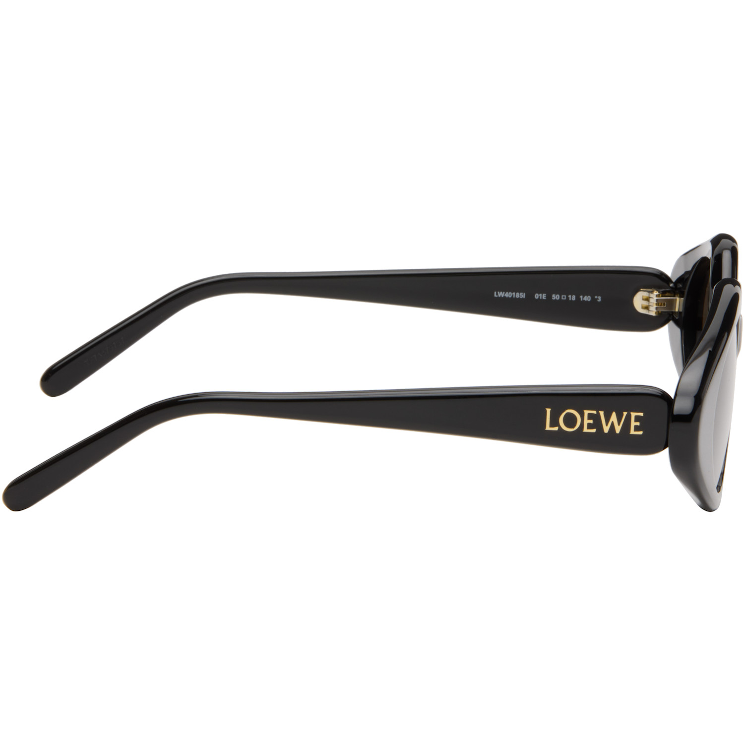  Loewe Black Triangle Slim Sunglasses 