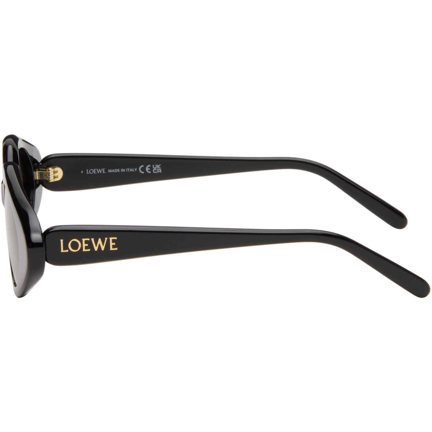  Loewe Black Triangle Slim Sunglasses 