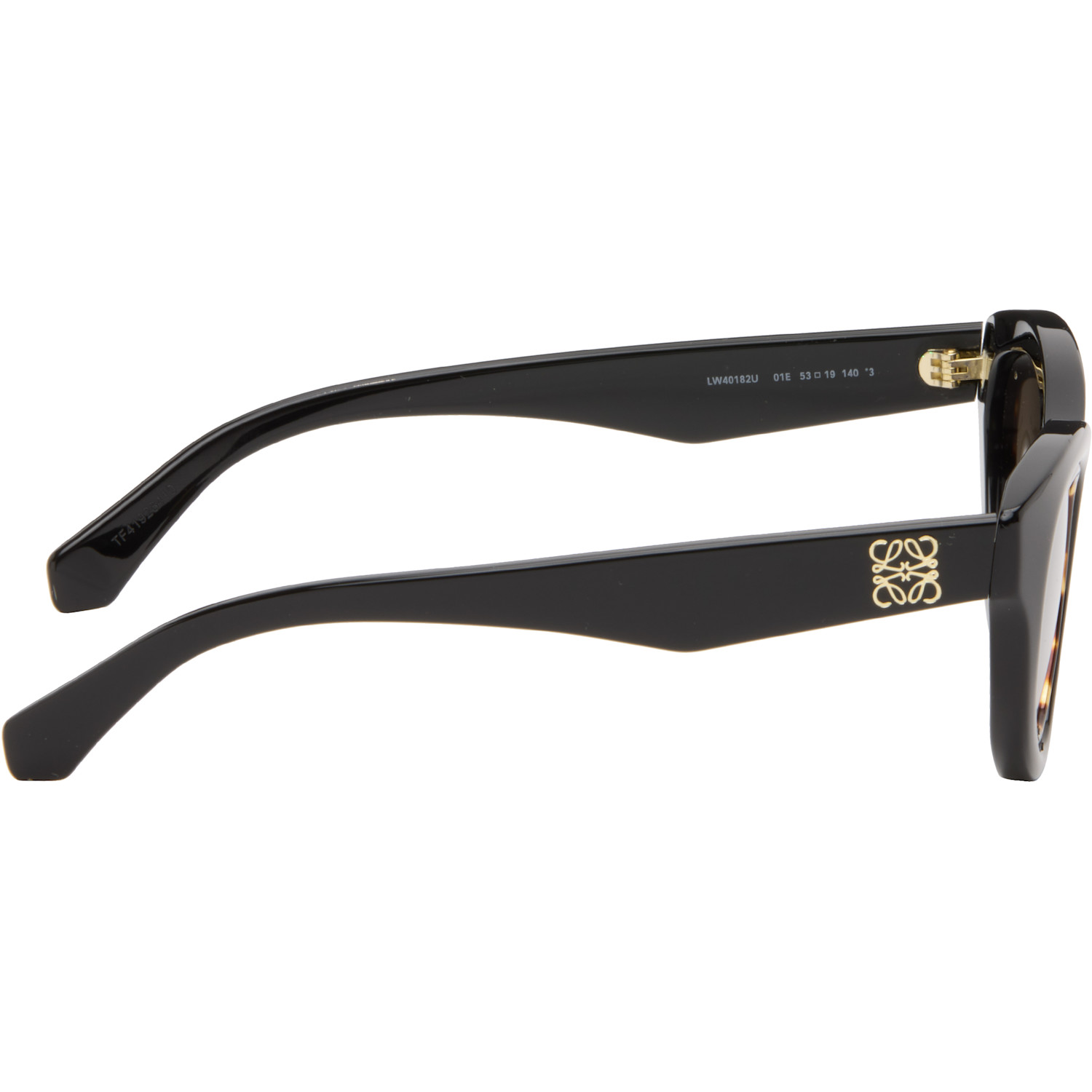  Loewe Black Mini Anagram Cat-eye Sunglasses 