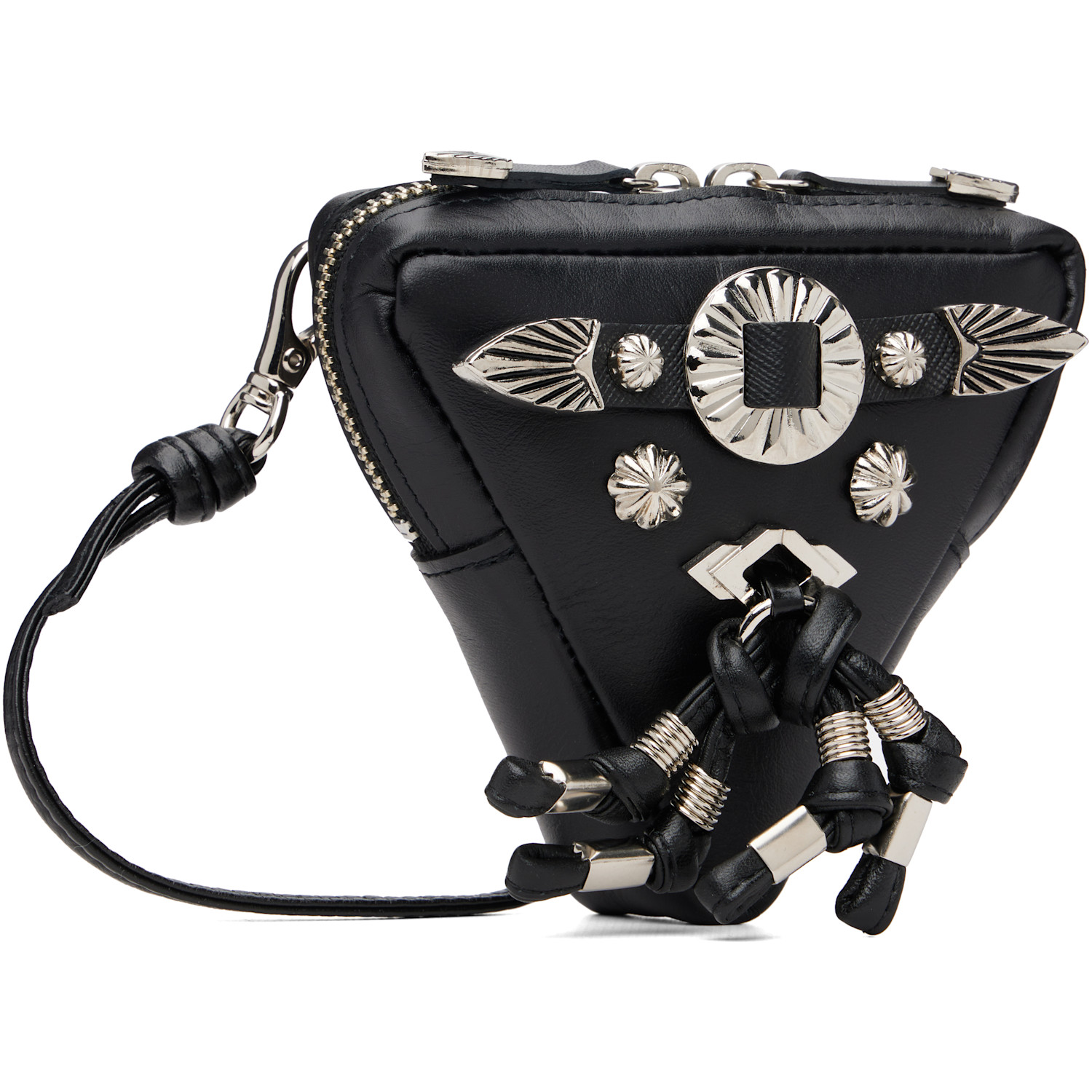  Toga Virilis Black Triangle Shoulder Bag 