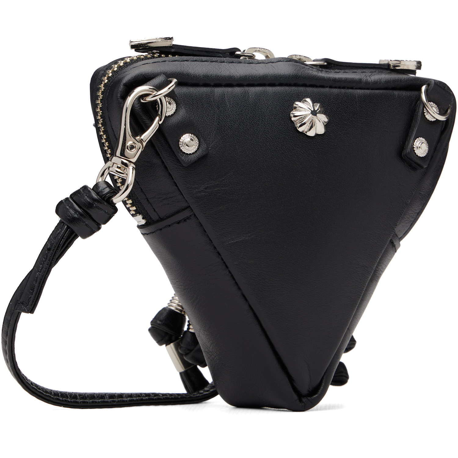  Toga Virilis Black Triangle Shoulder Bag 