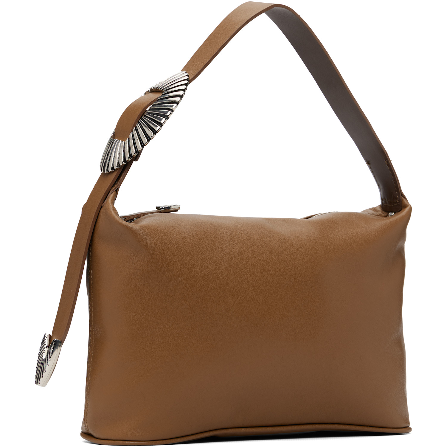  Toga Virilis Brown Leather Mini Pouch 