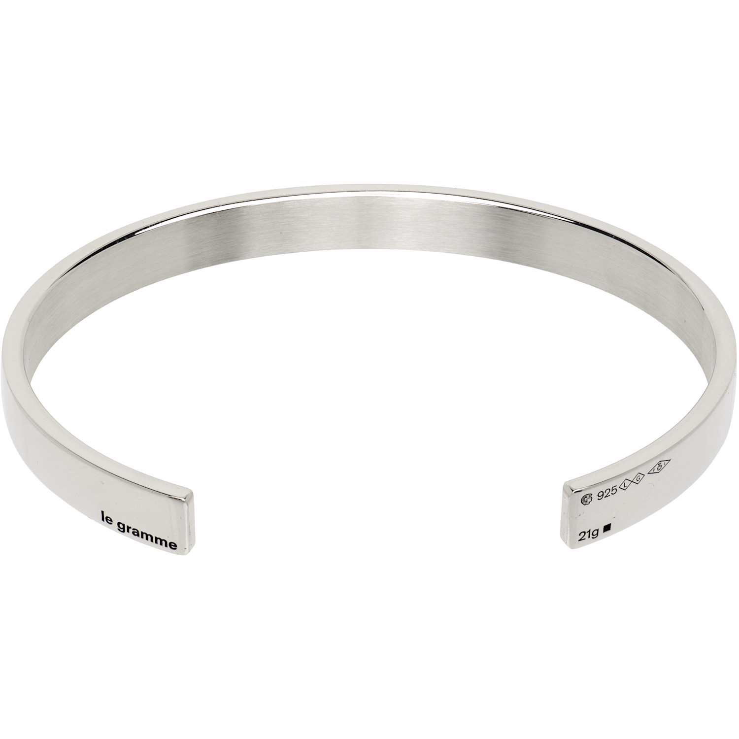  Le Gramme Ribbon 21g Bracelet 