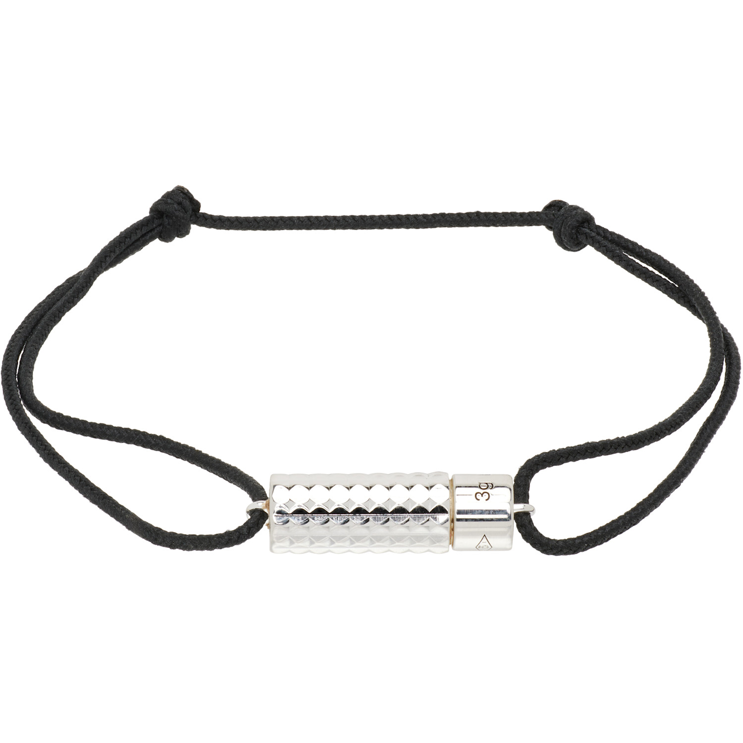 Le Gramme Cable Guilloche Cord 'le 7g' Bracelet