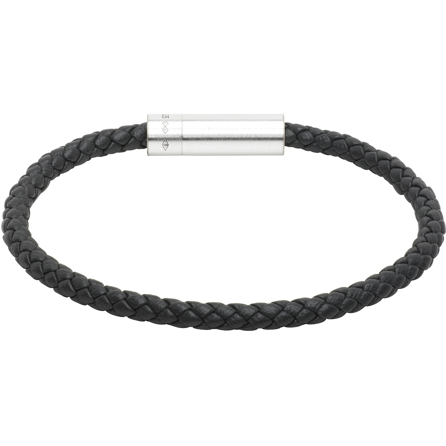  Le Gramme 'le 7g' Leather Cable Bracelet 