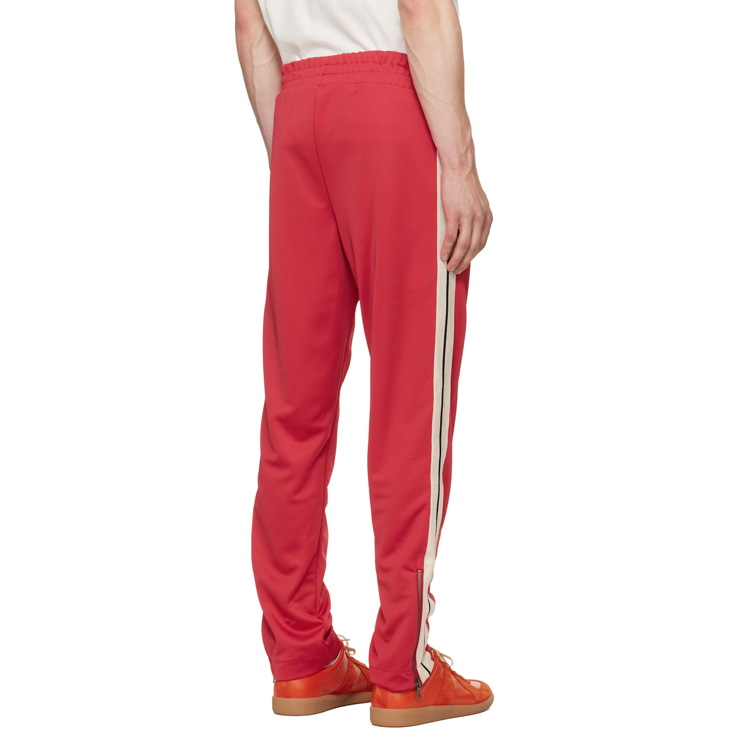  Palm Angels Red Classic Logo Track Pants 