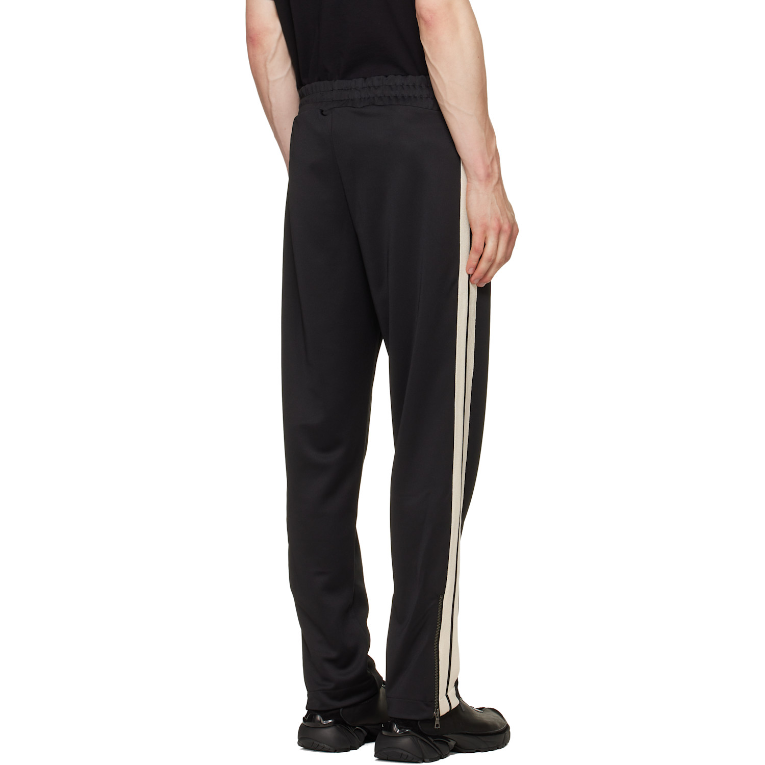  Palm Angels Black Classic Logo Track Pants 