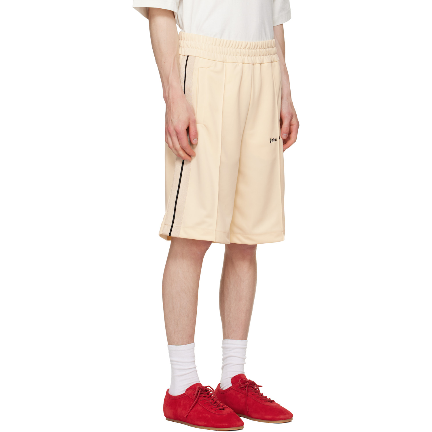  Palm Angels Off-white Classic Logo Track Shorts 