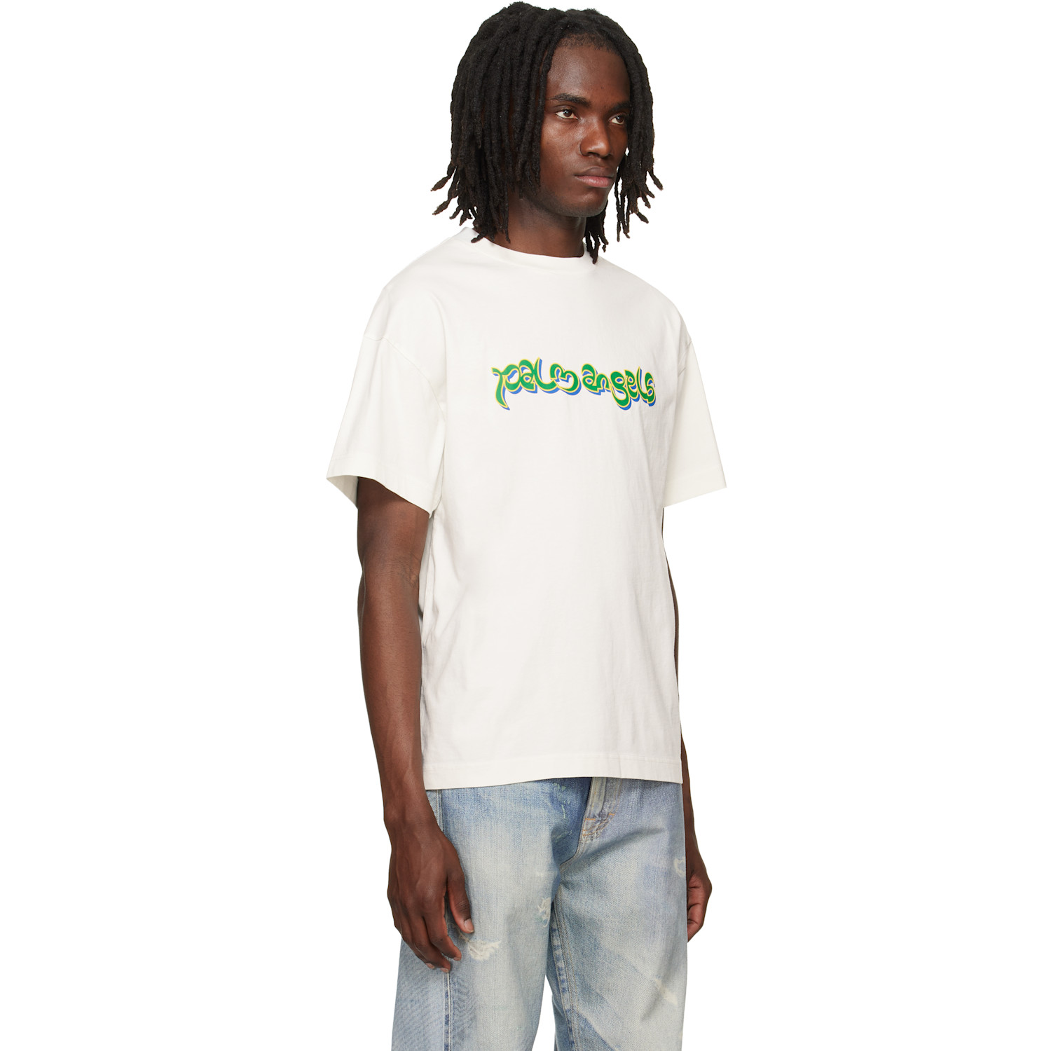  Palm Angels Off-white Thai Logo T-shirt 