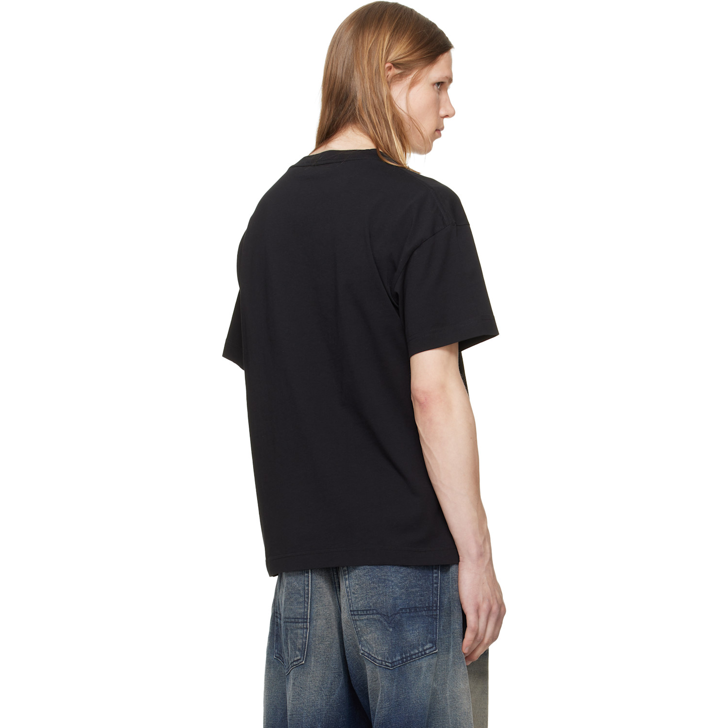  Palm Angels Black Pinup Regular T-shirt 