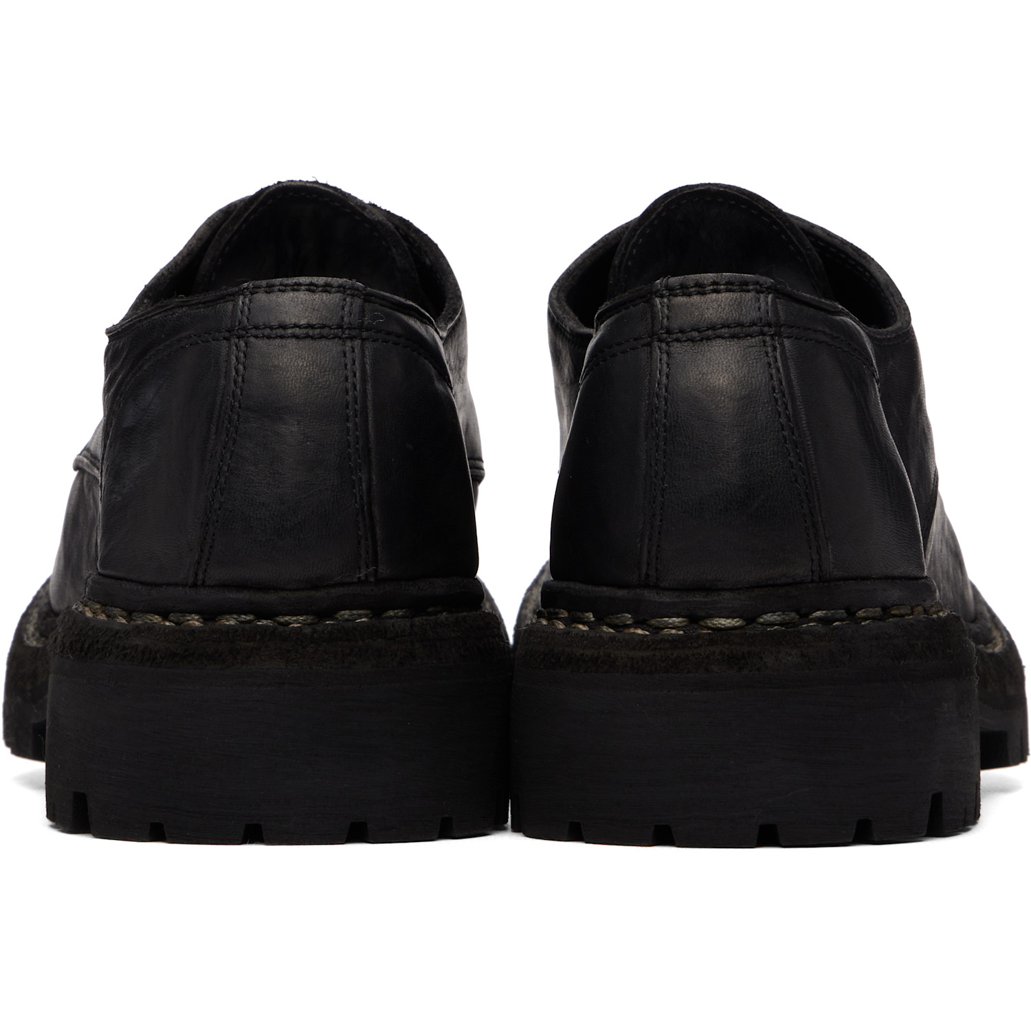  Guidi Black 792v_n Leather Derbys 