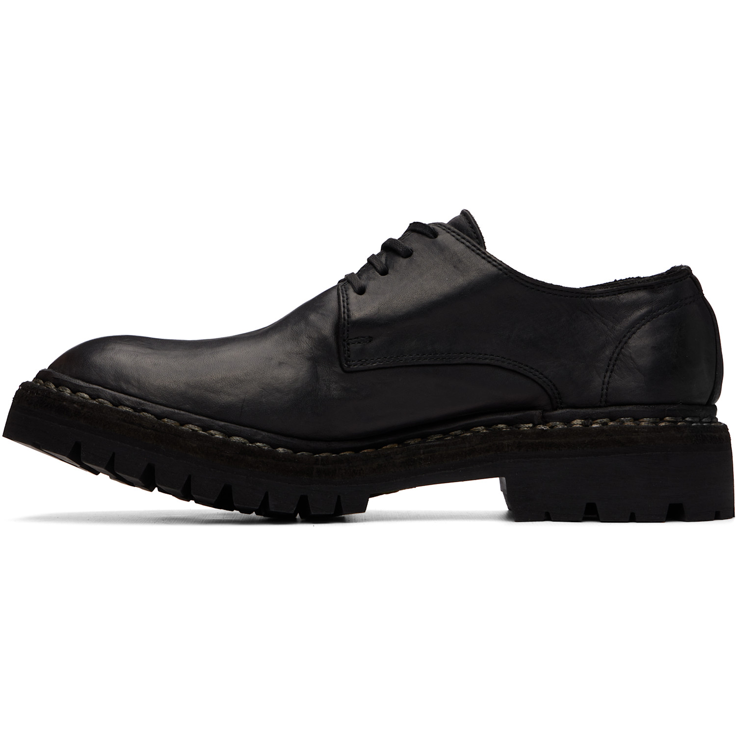  Guidi Black 792v_n Leather Derbys 