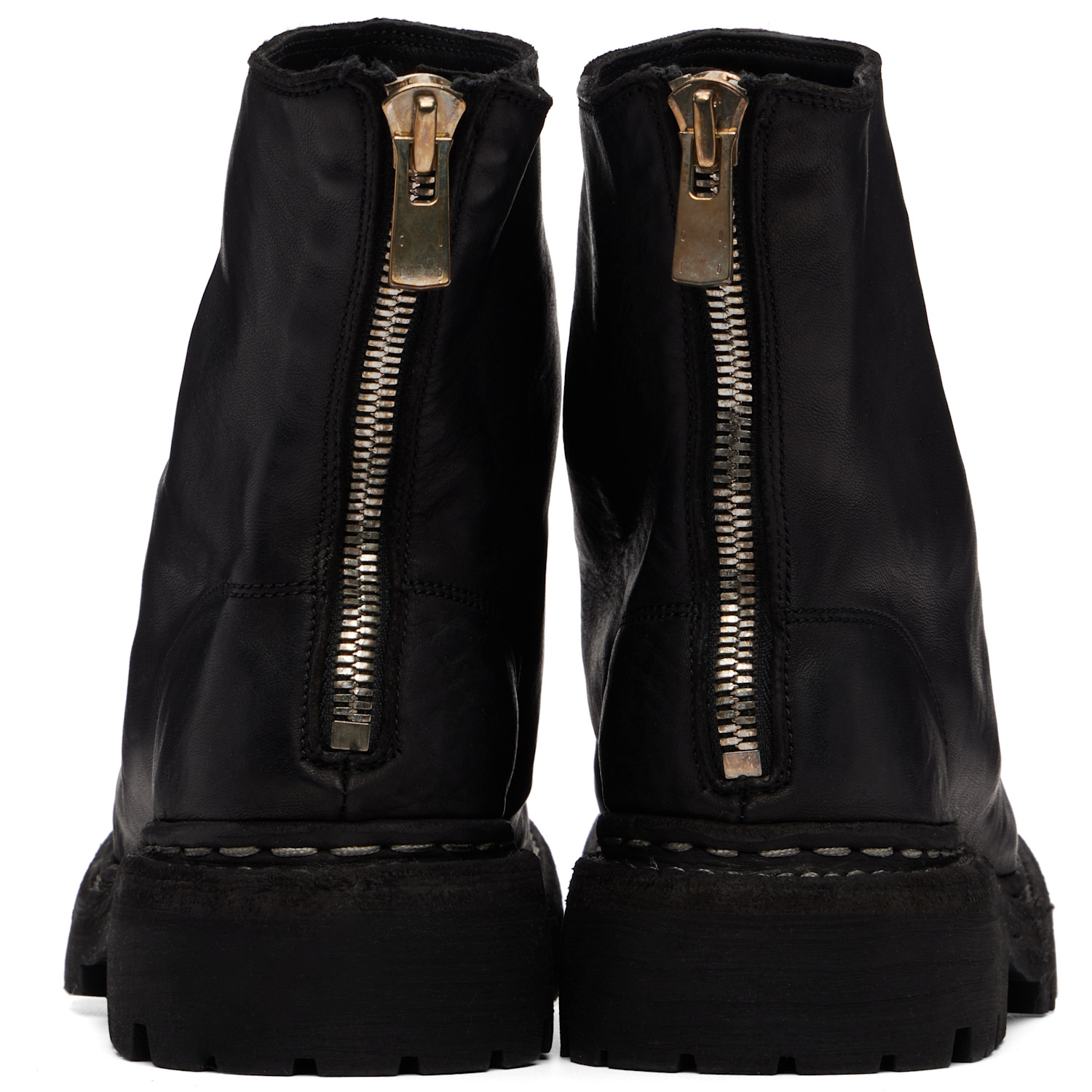  Guidi Black Soft Horse Leather 796 Boots 