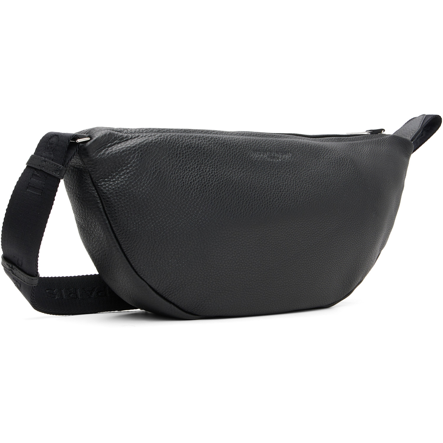  Wooyoungmi Black Leather Moon Bag 