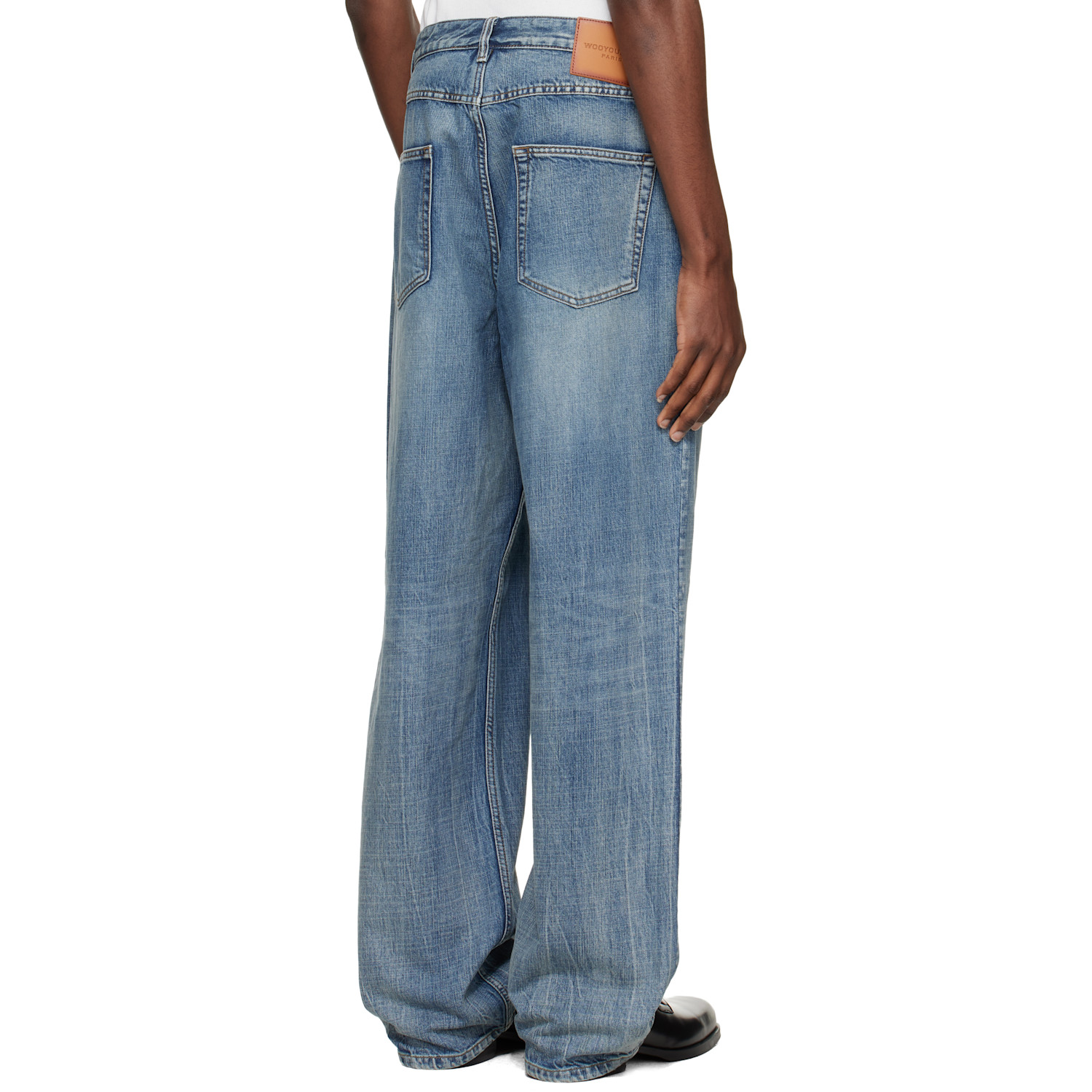  Wooyoungmi Blue Semi-wide Jeans 