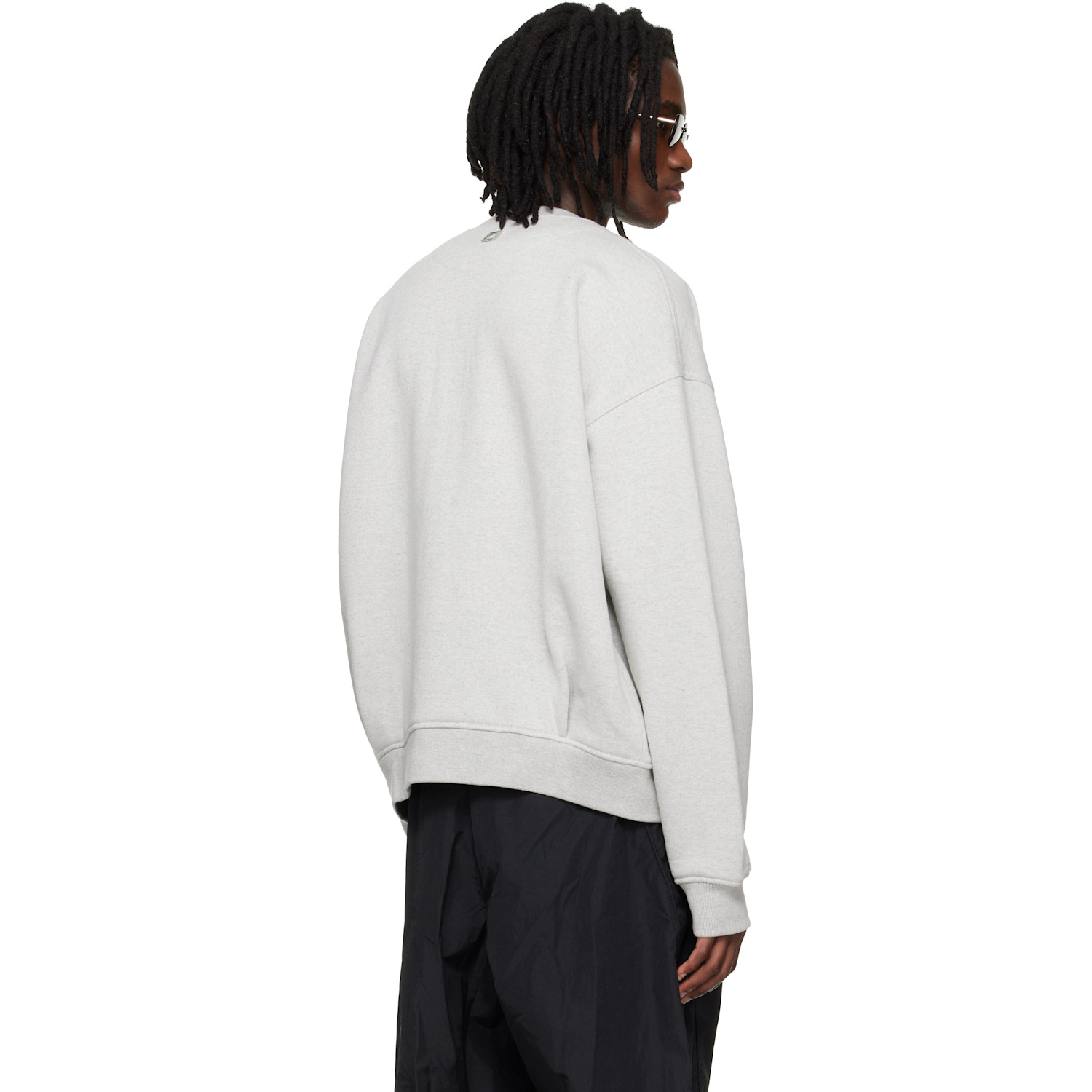 Wooyoungmi Gray Cardigan Sweatshirt 