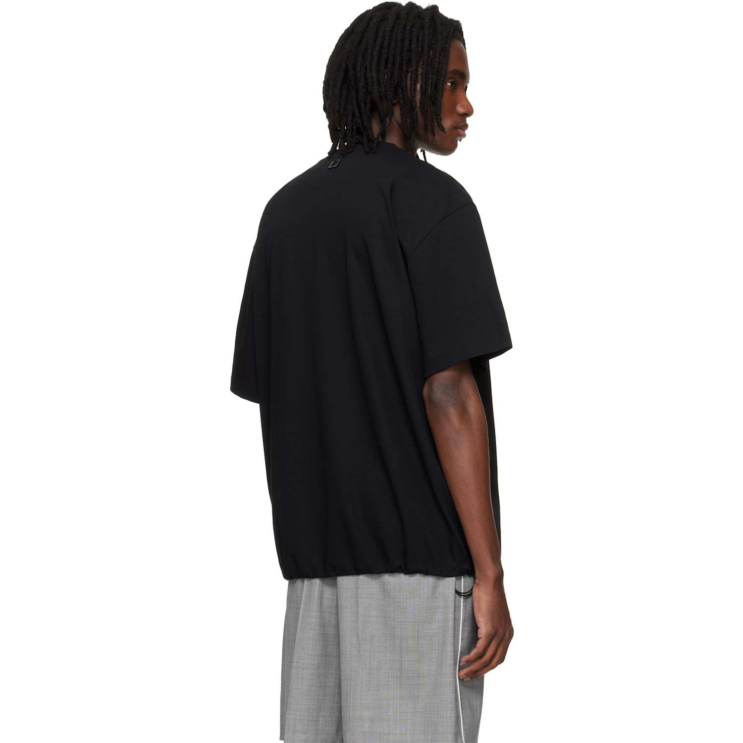  Wooyoungmi Black String T-shirt 