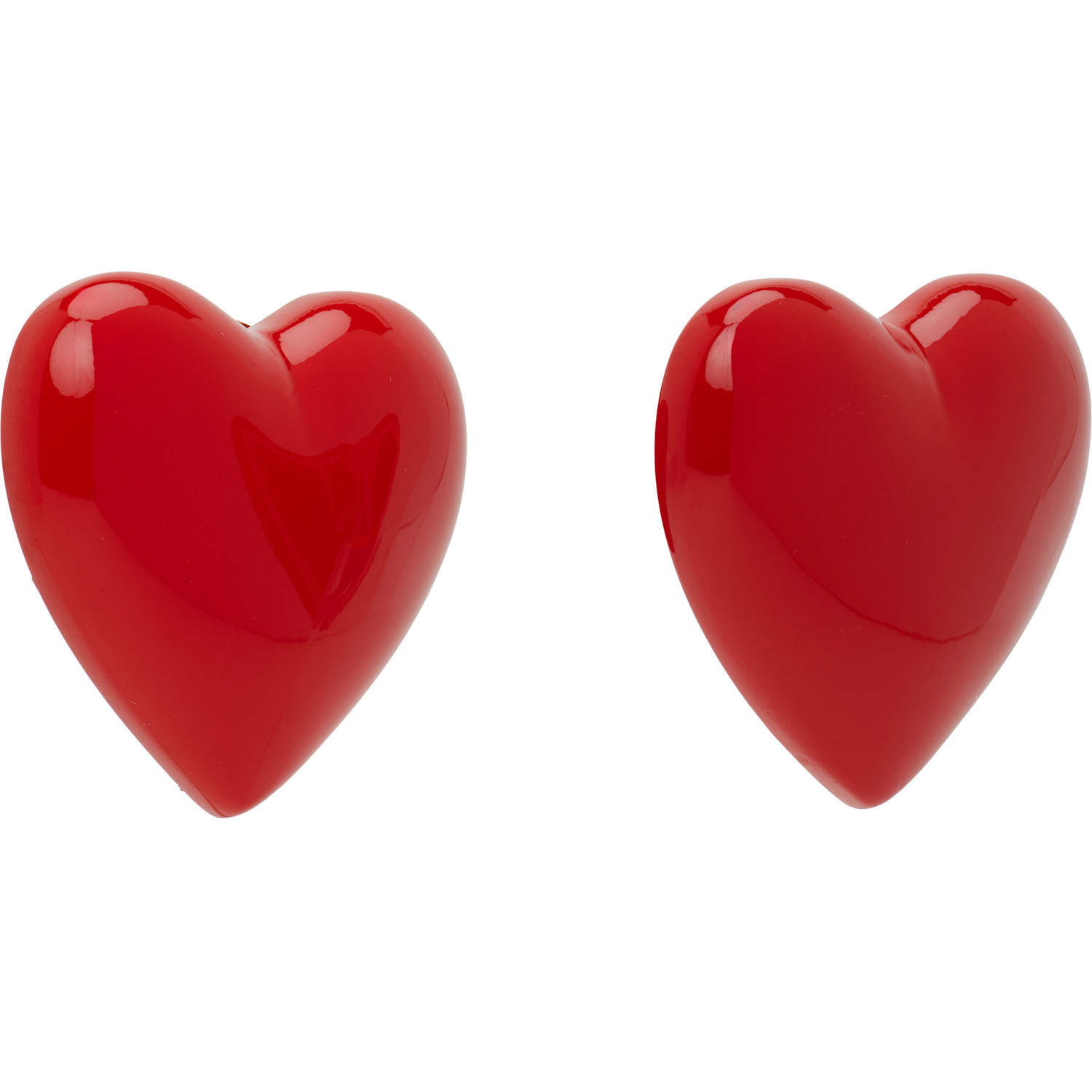  Moschino Heart Clip-on Earrings 