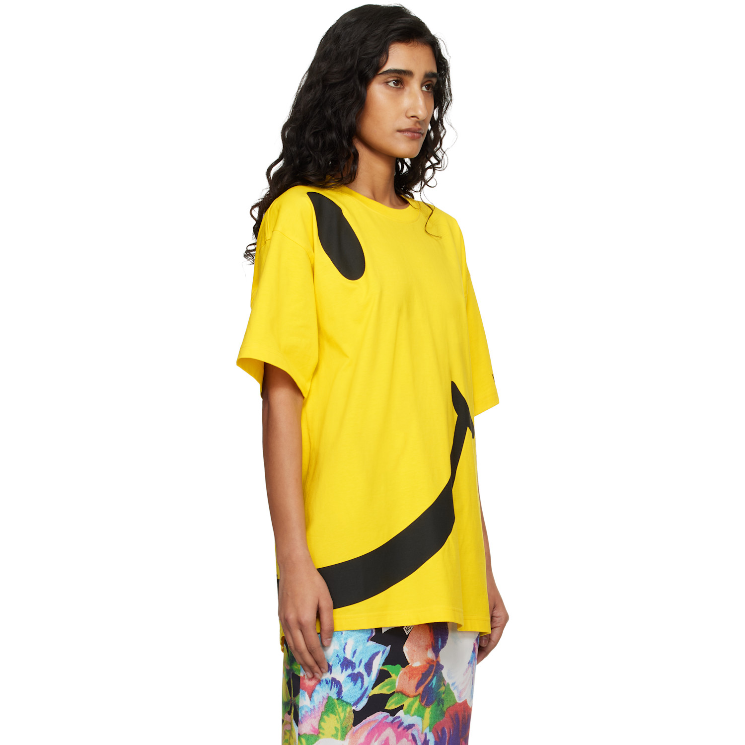  Moschino Yellow Smiley T-shirt 