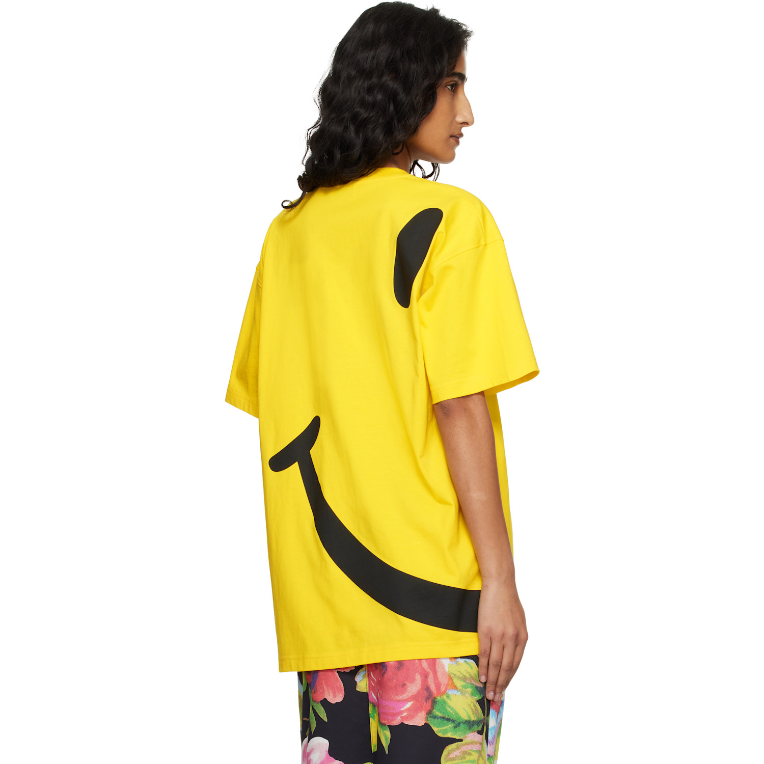  Moschino Yellow Smiley T-shirt 