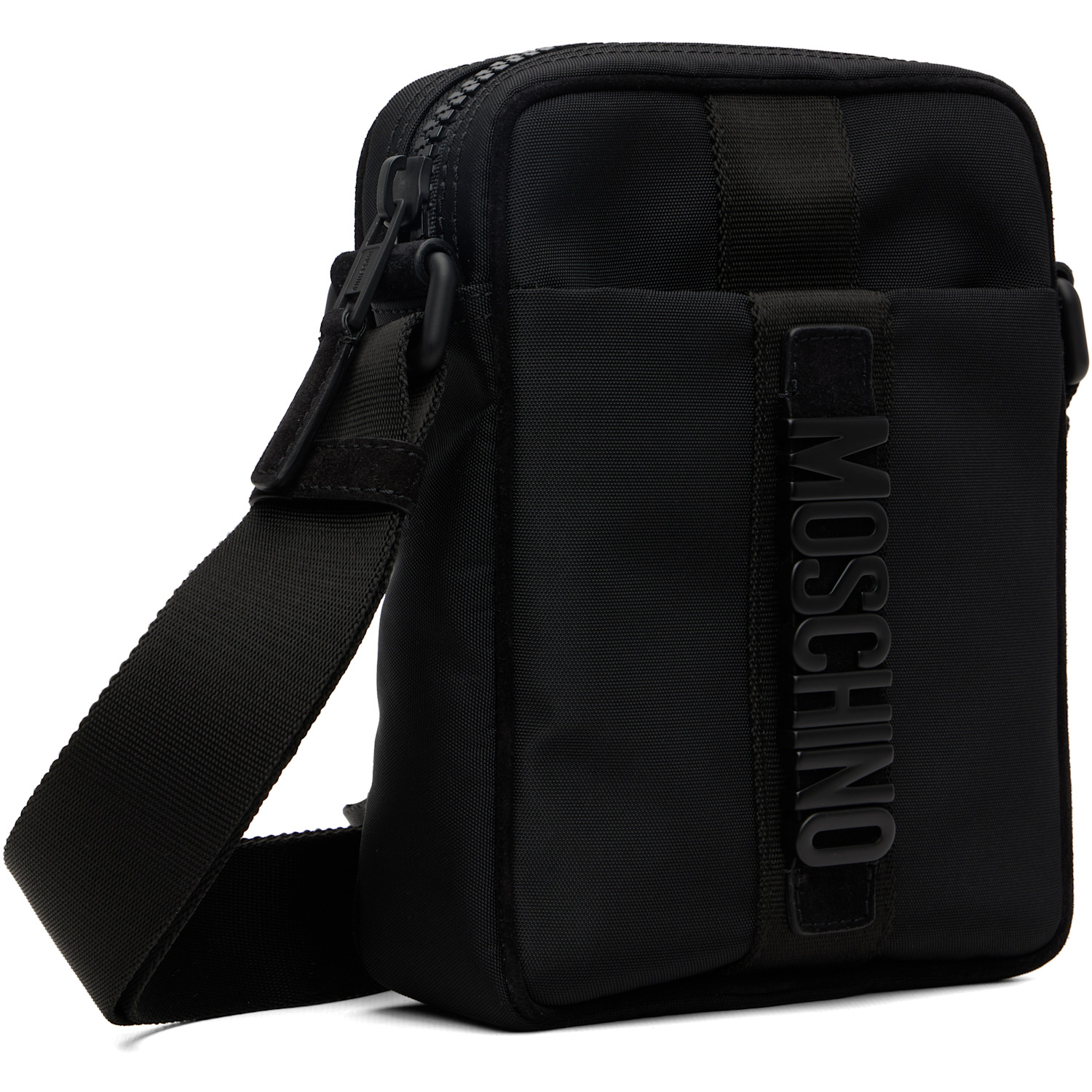  Moschino Black 'carry Me' Bag 