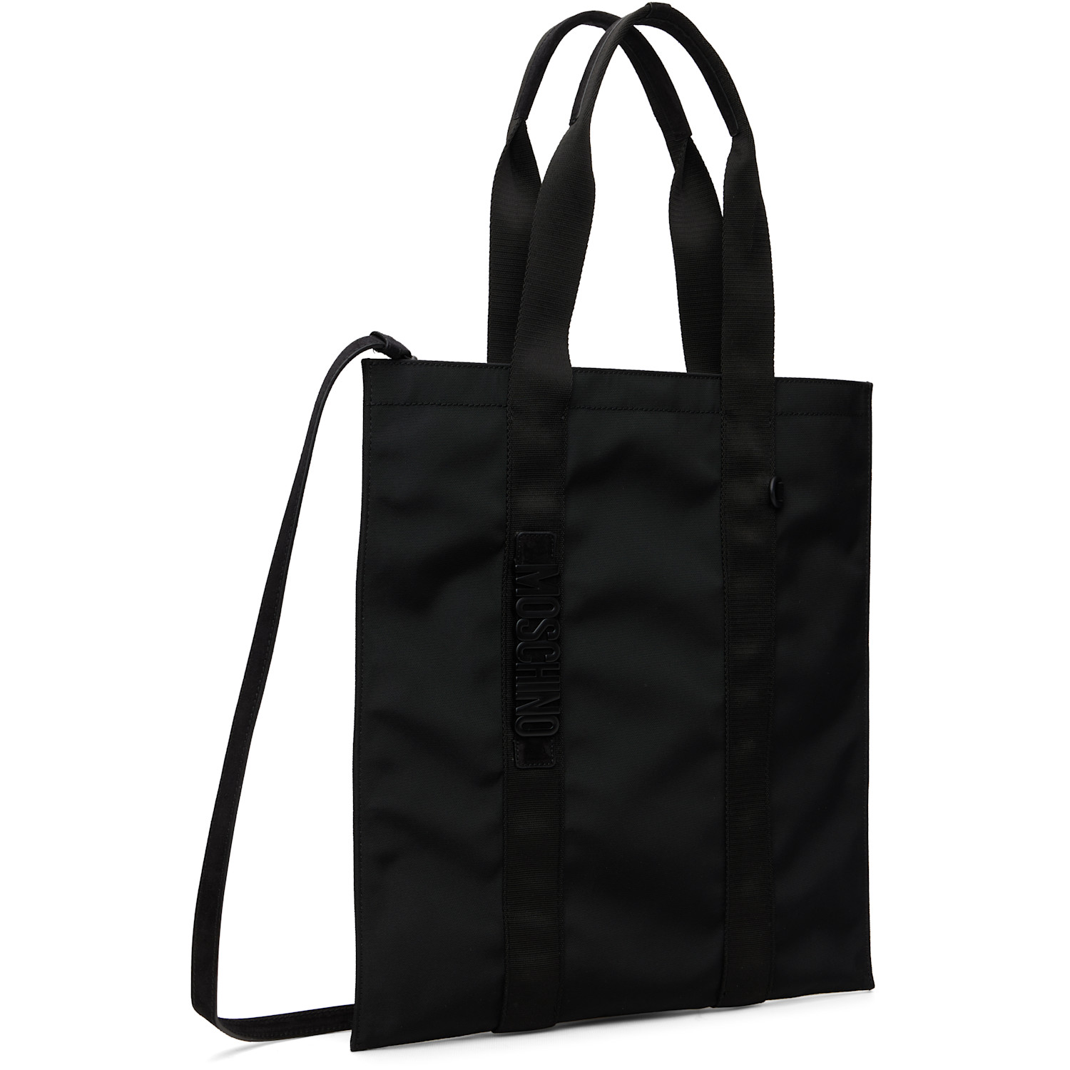  Moschino Black 'carry Me' Tote 