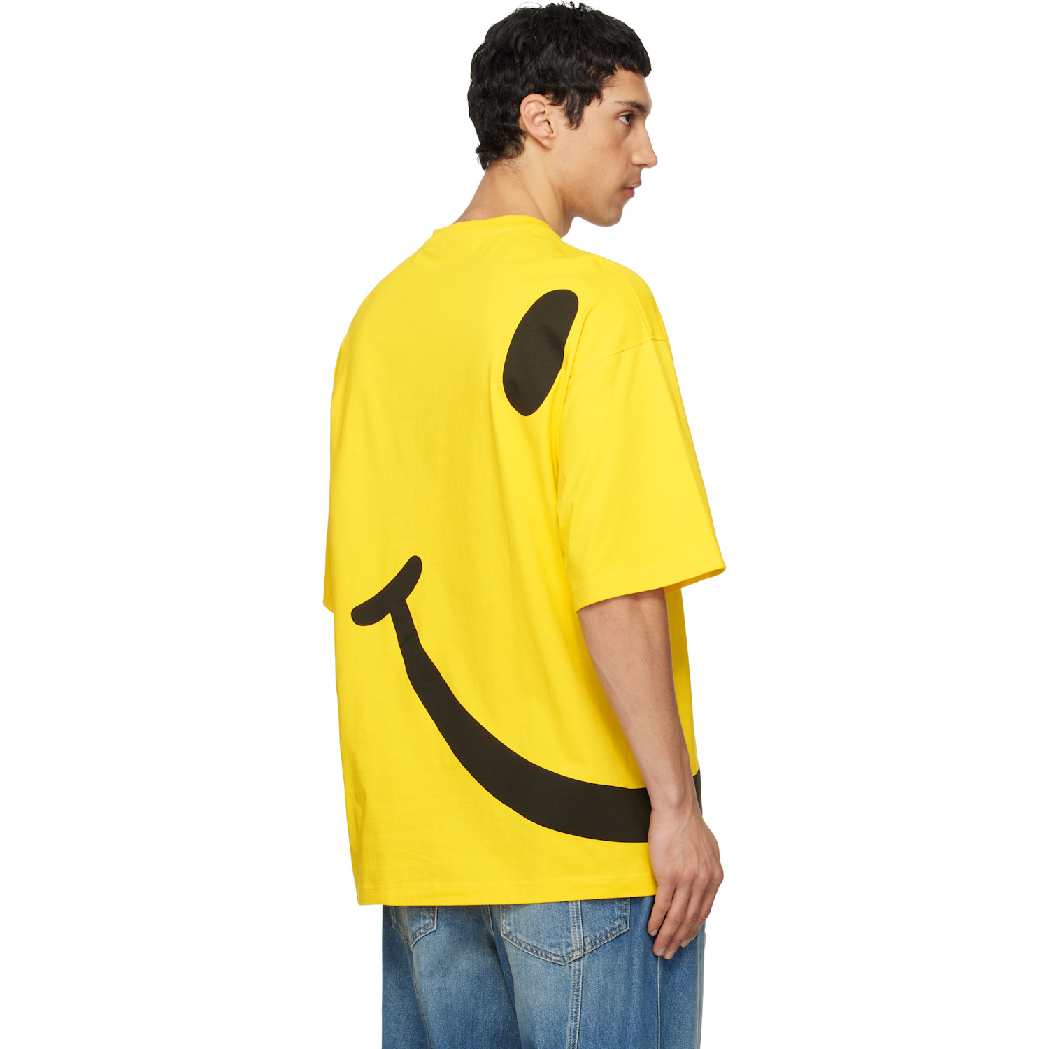  Moschino Yellow Smiley T-shirt 