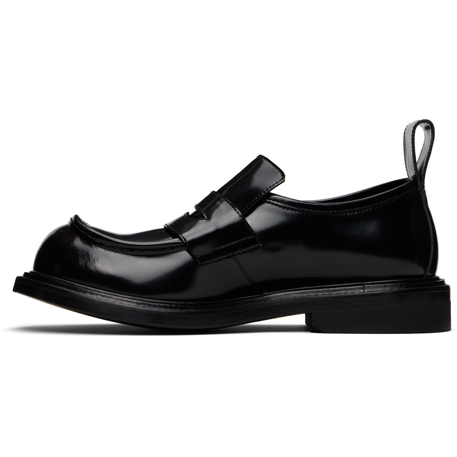  Moschino Black Oliver Loafers 