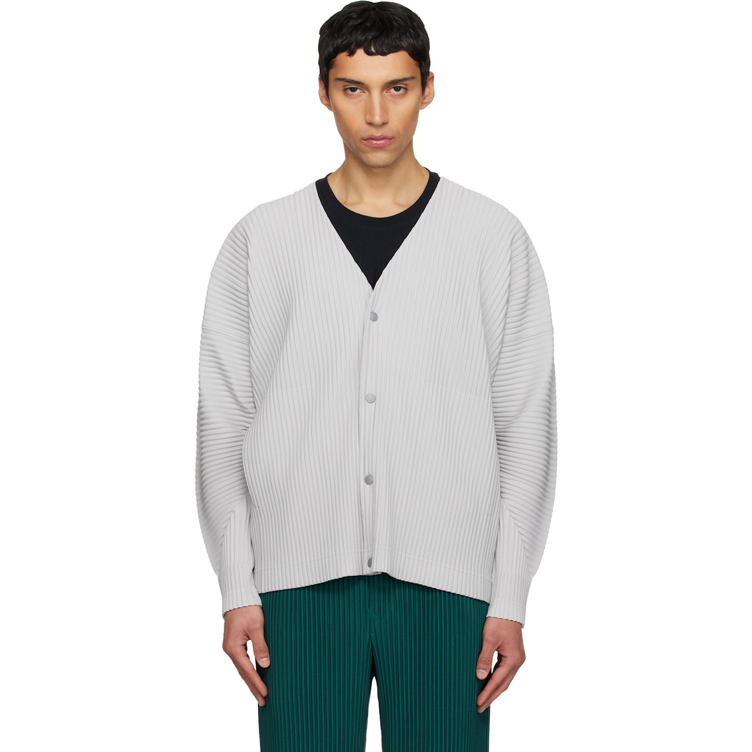 Homme Plissé Issey Miyake Black Edge Jacket | Smart Closet