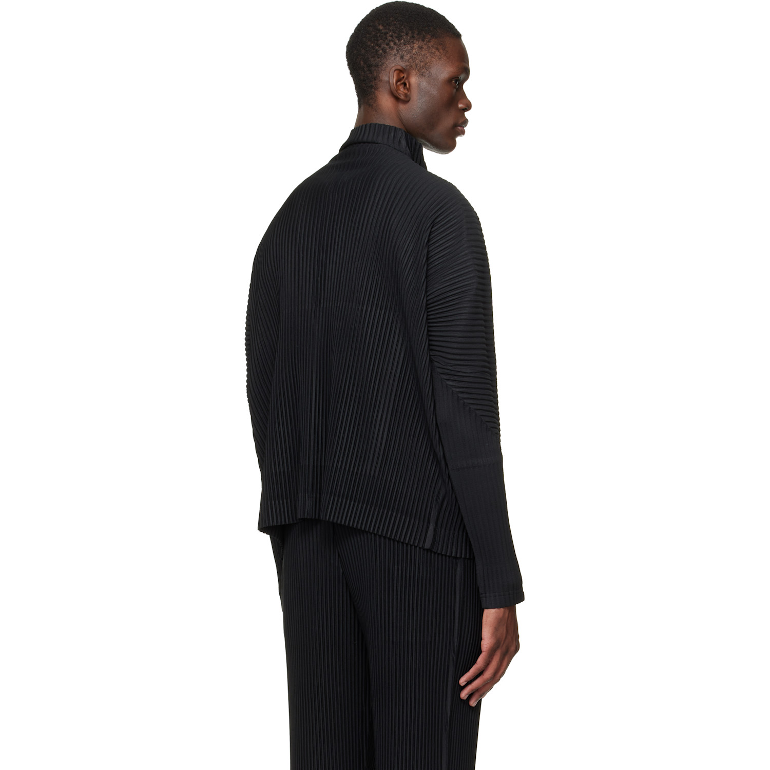  Homme Plissé Issey Miyake Black Monthly Colors March Sweater 