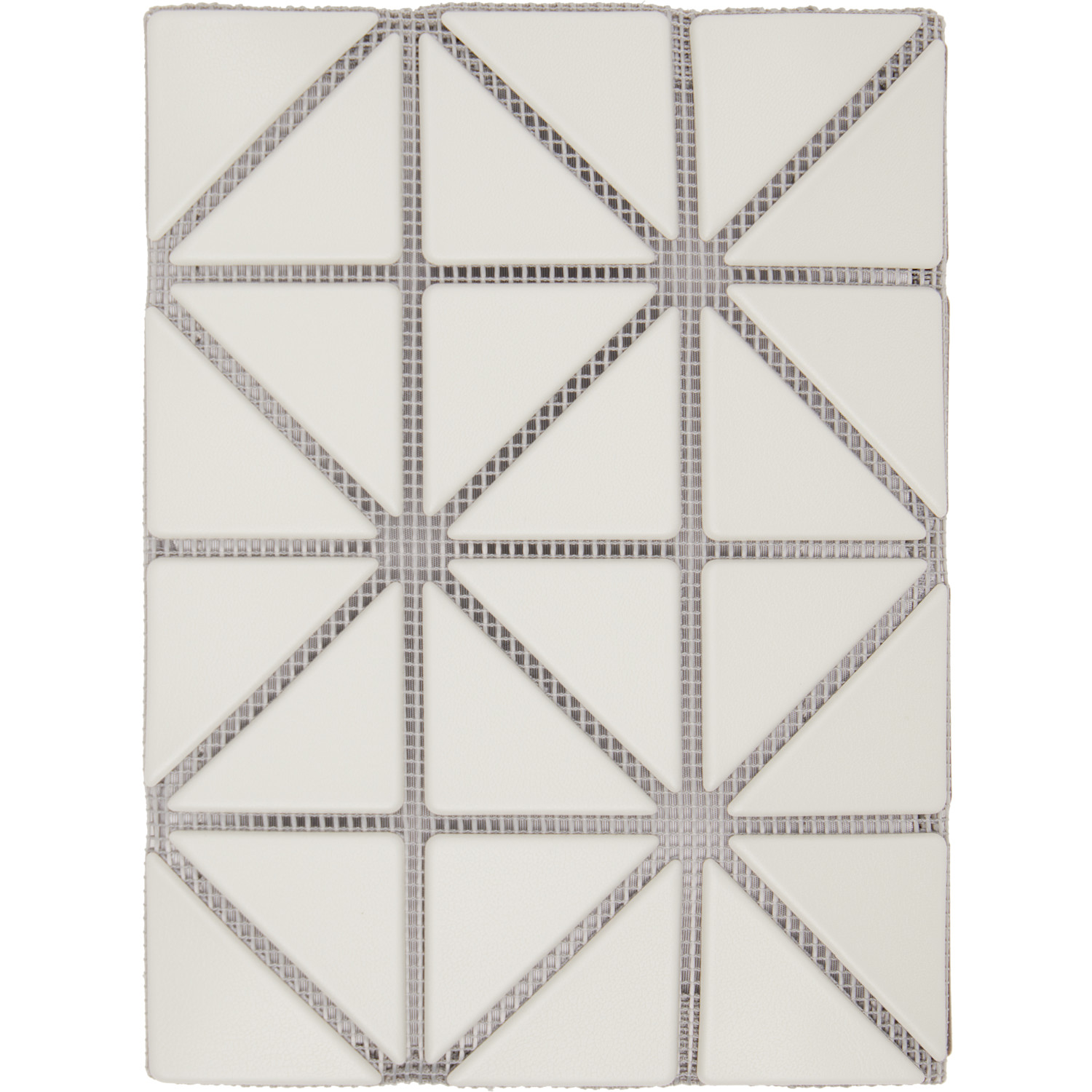  Bao Bao Issey Miyake Gray W Color Card Holder 