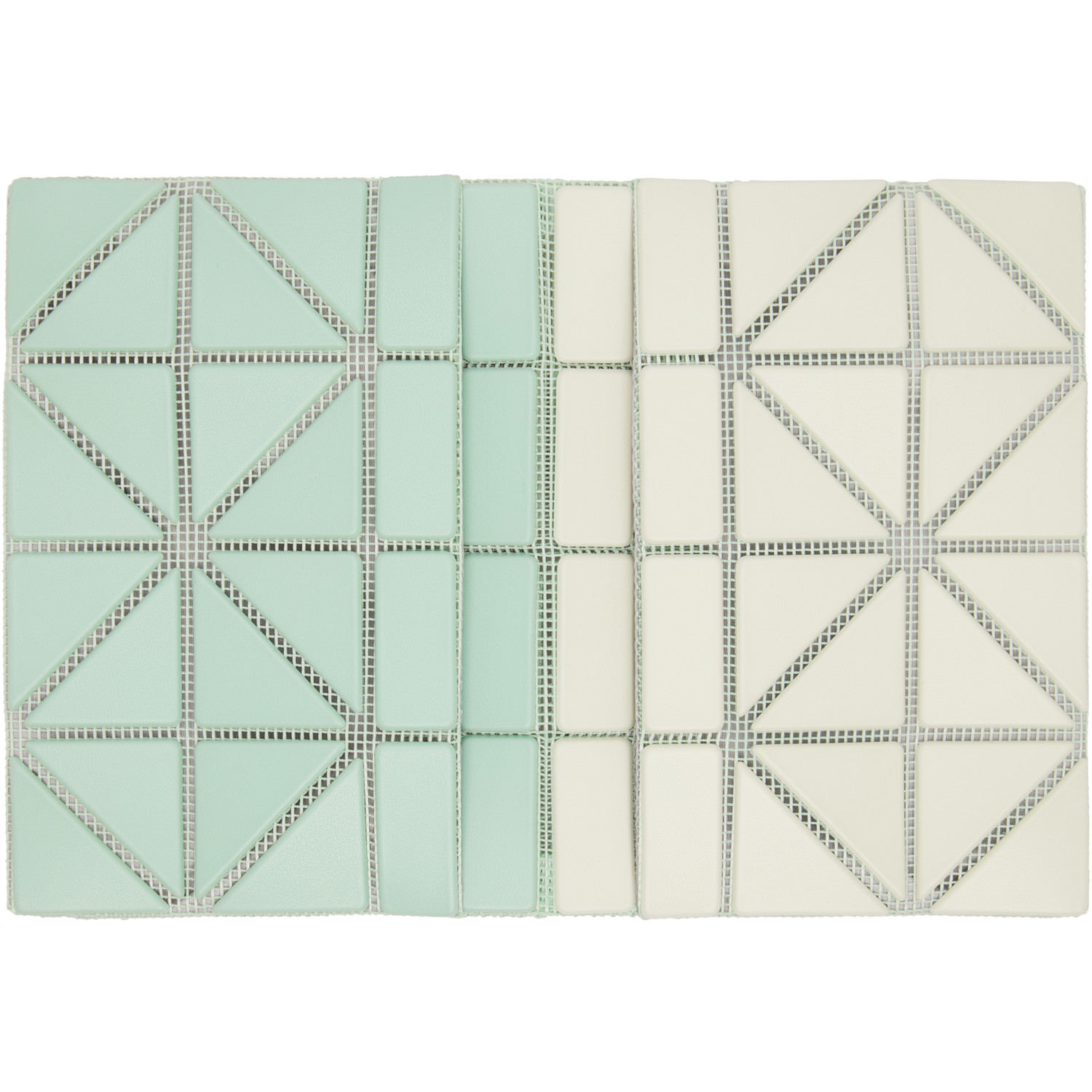  Bao Bao Issey Miyake Green W Color Card Holder 