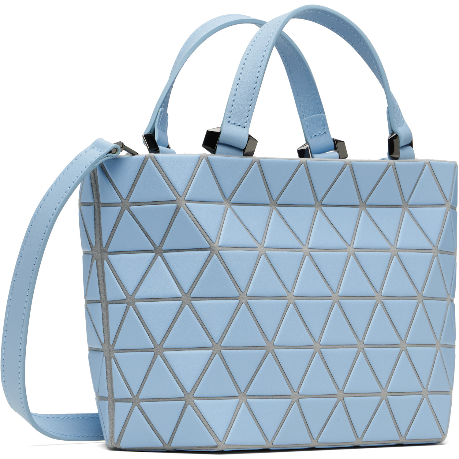  Bao Bao Issey Miyake Blue Crystal Matte Bag 
