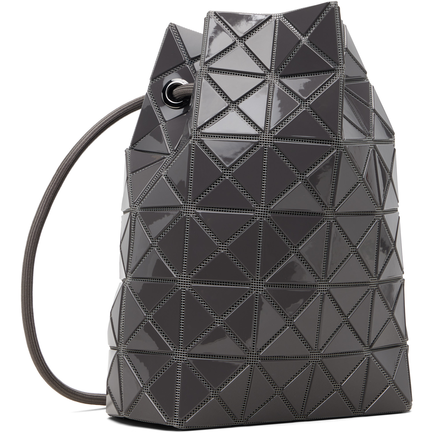  Bao Bao Issey Miyake Gray Wring One-tone Bag 