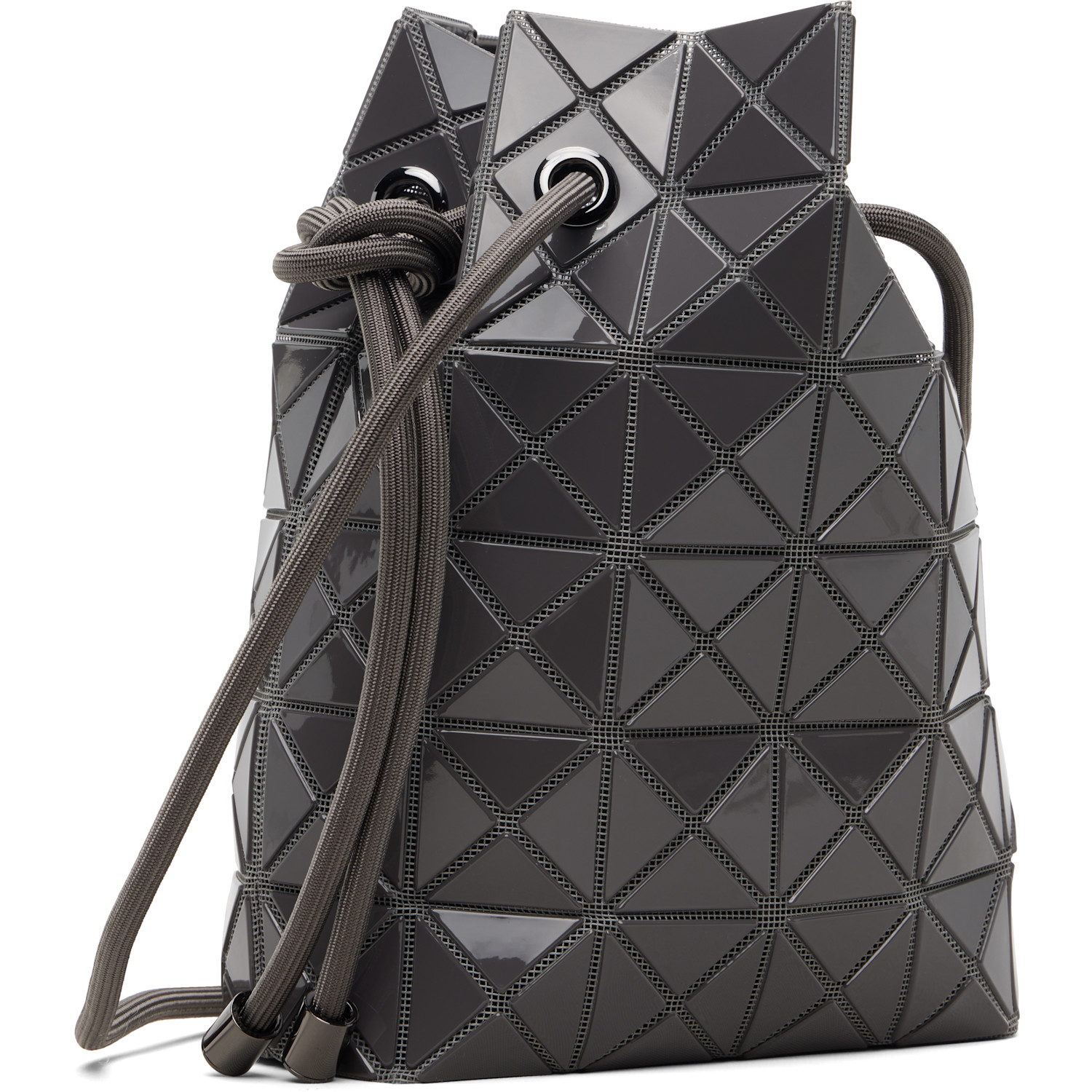 Bao Bao Issey Miyake Gray Wring One-tone Bag 
