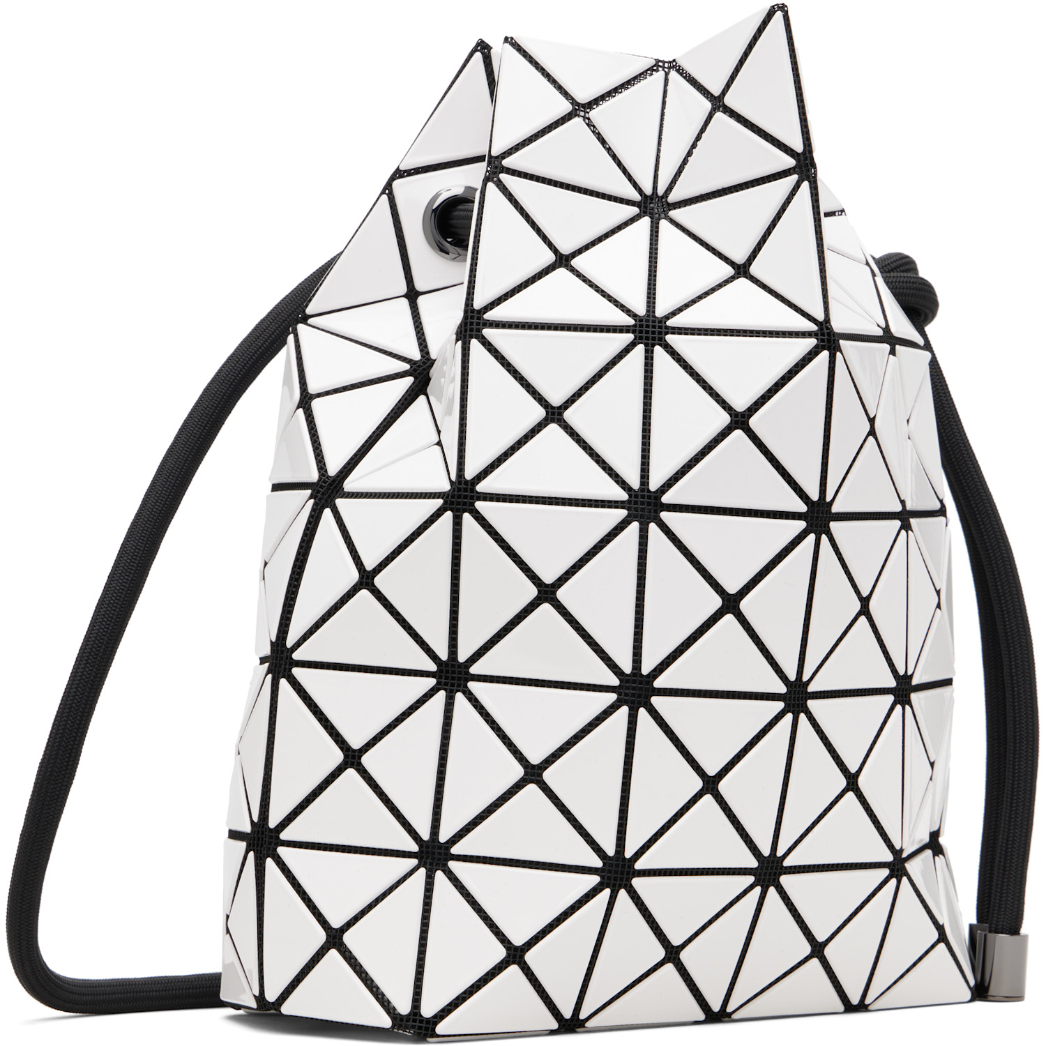  Bao Bao Issey Miyake White Wring Bag 