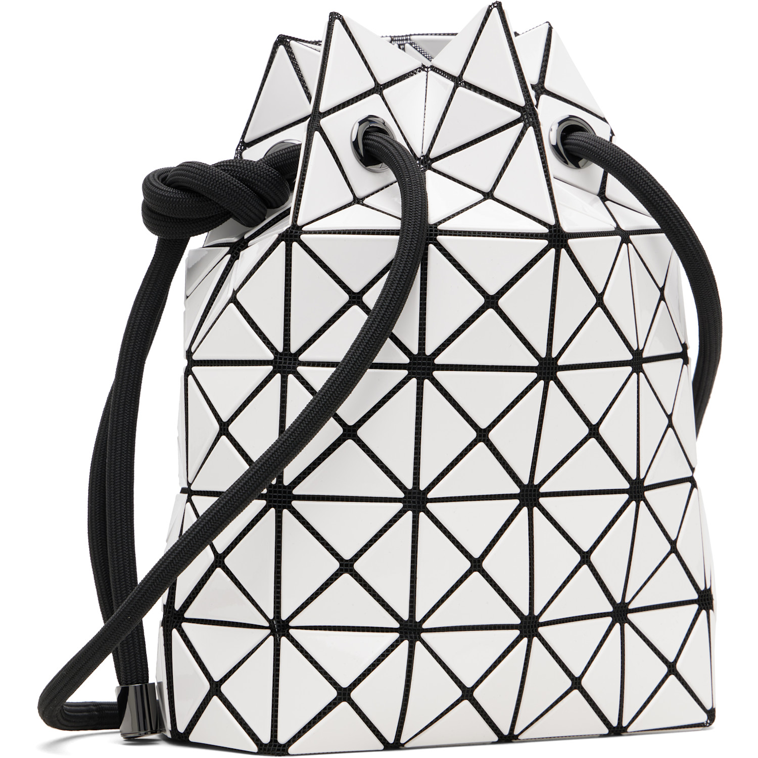  Bao Bao Issey Miyake White Wring Bag 