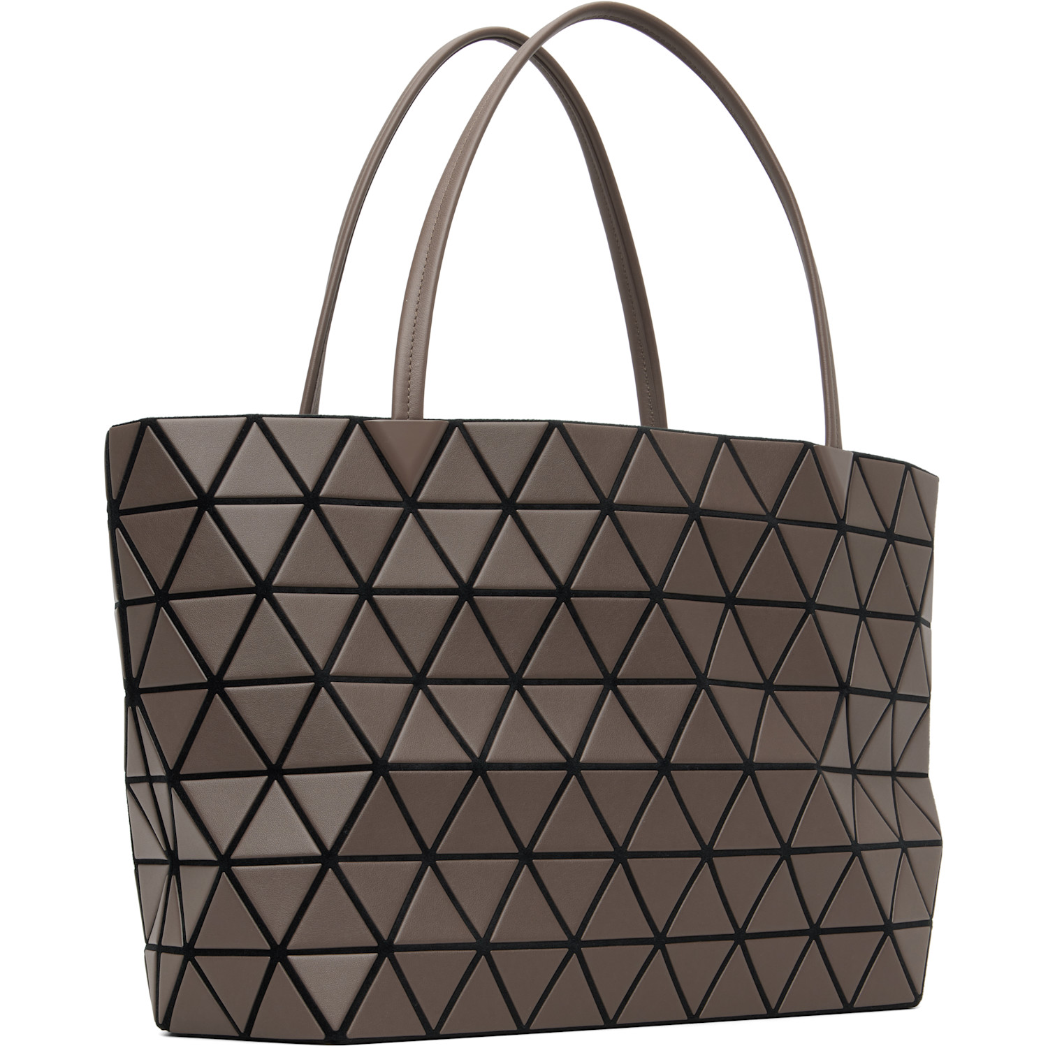  Bao Bao Issey Miyake Brown Bateau Matte Bag 