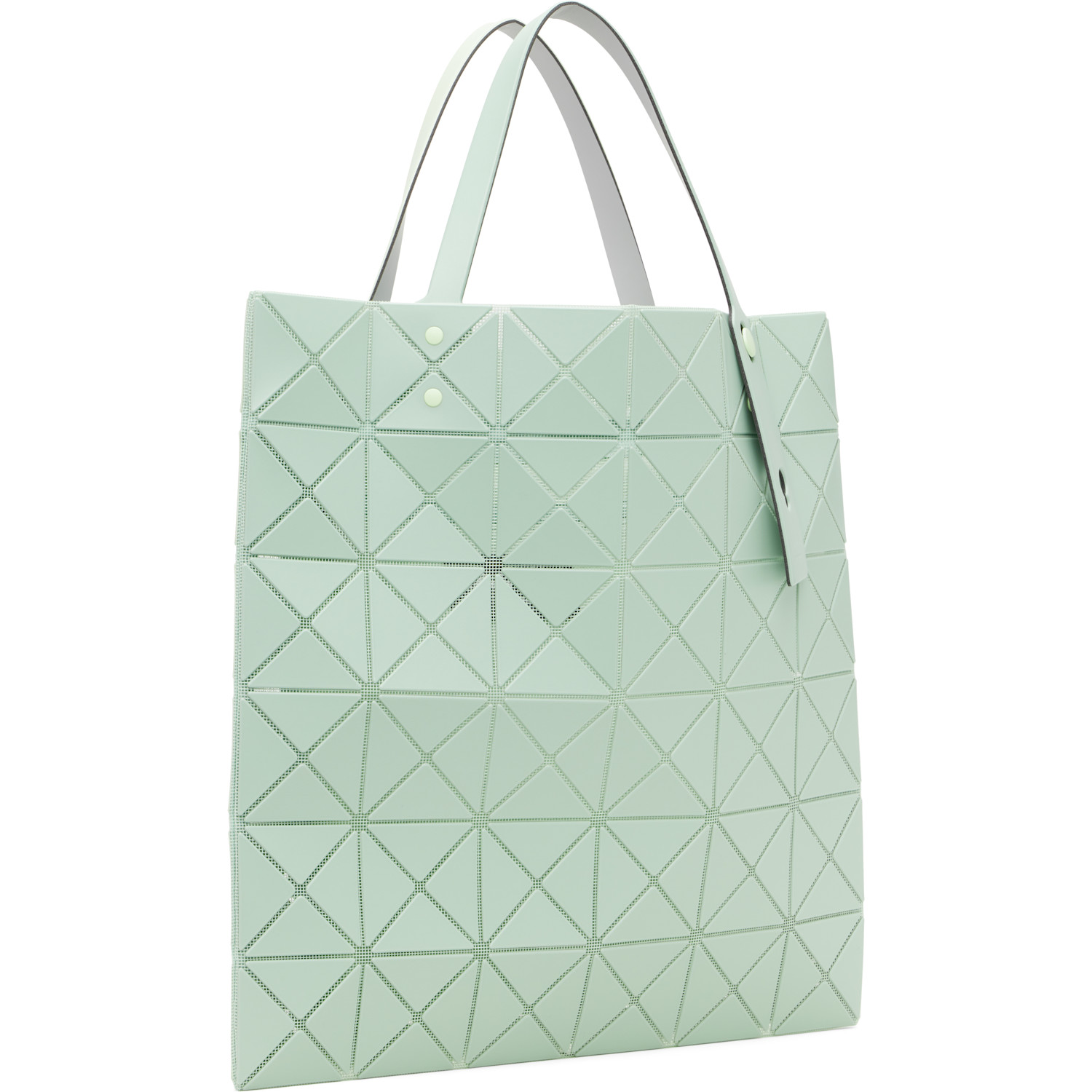  Bao Bao Issey Miyake Green Lucent W Color Tote 