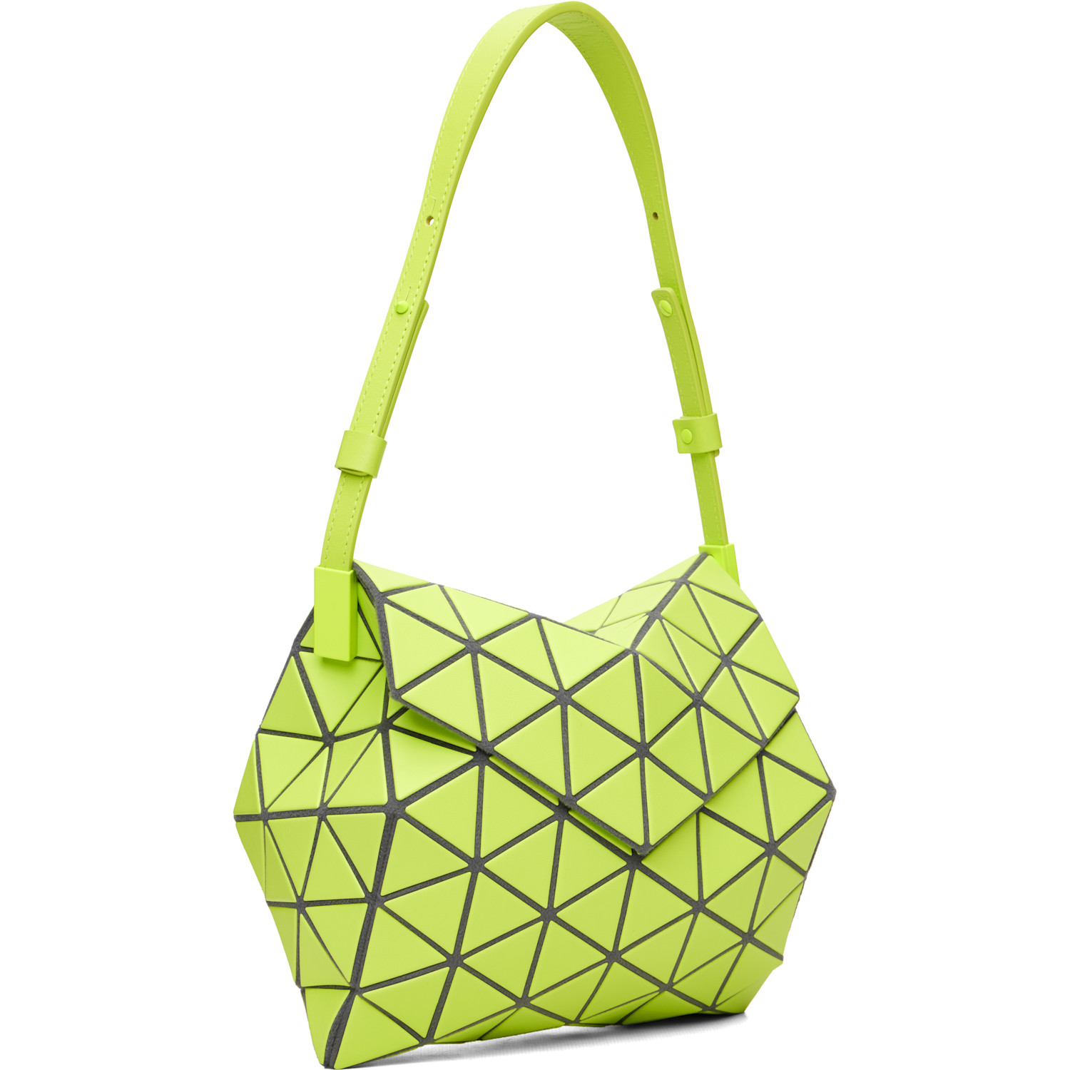  Bao Bao Issey Miyake Yellow Torso Bag 