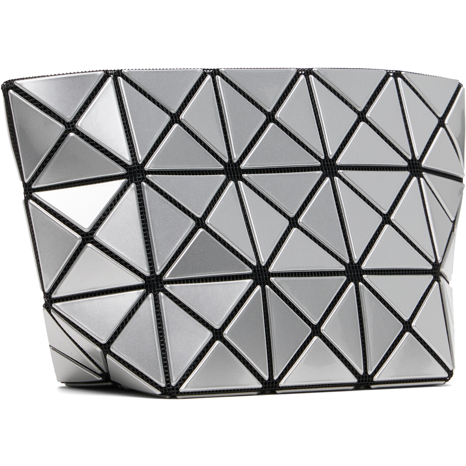  Bao Bao Issey Miyake Silver Prism Pouch 